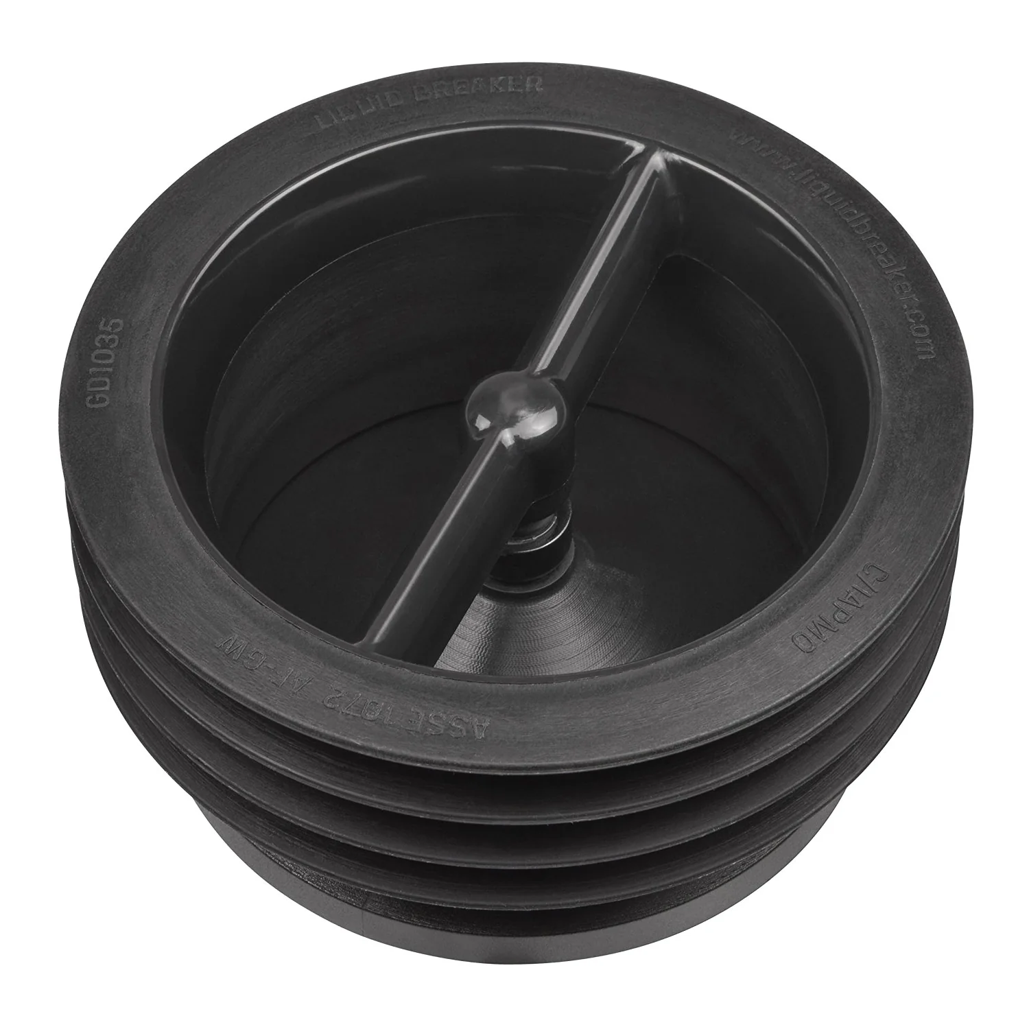 Winco FB-TS35 Bar Maid Fly-Bye Floor Drain Trap Seal for 3.5" Drain Pipes - Image 2