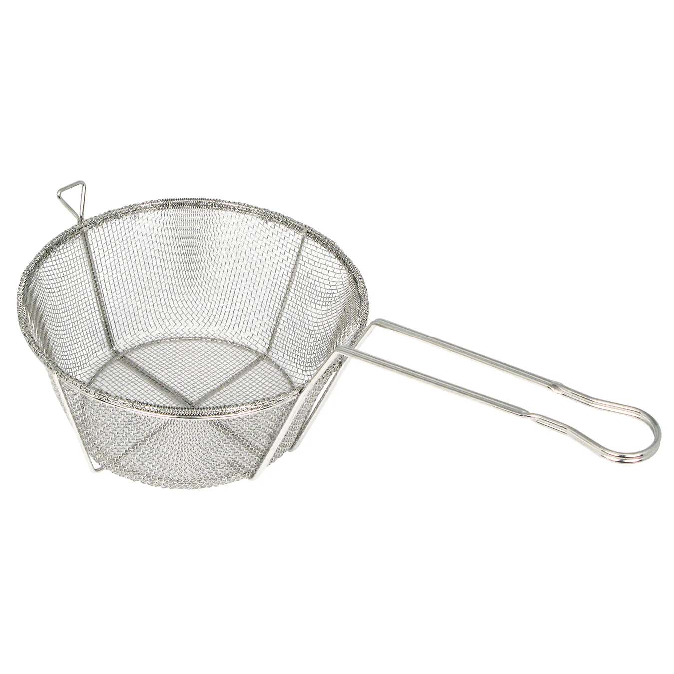 Winco FBRS-11 10-7/16 Inch Diameter Fry Basket Round Medium Mesh Wire