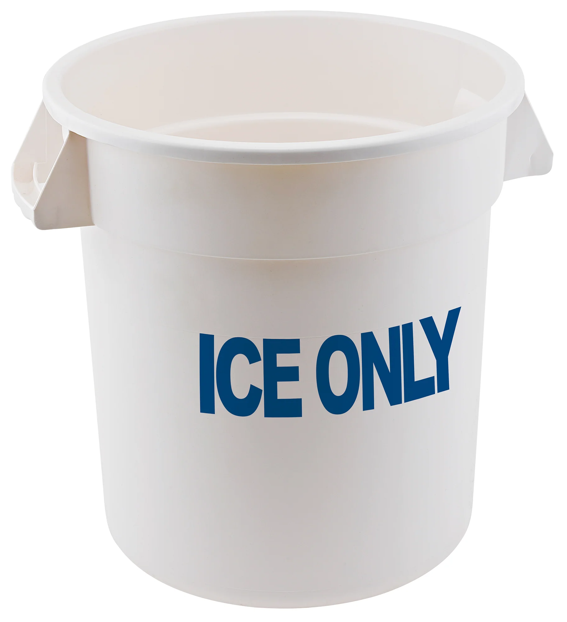 Winco FCW-10ICE 15-11/16 Inch Ice Only Food Storage Container Polyethylene White - Image 2