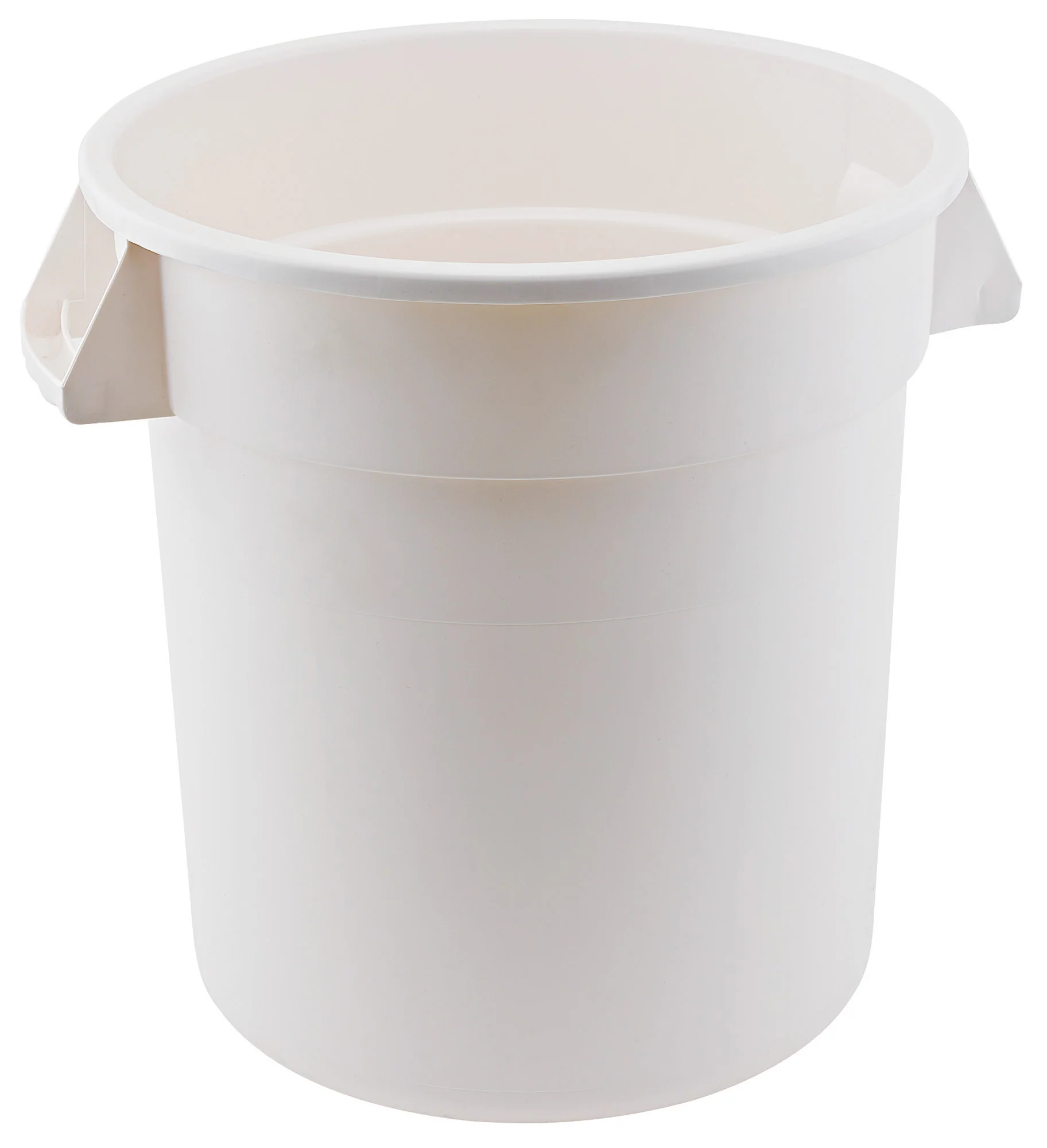 Winco FCW-20 19-3/8 Inch Diameter Food Storage Container Polyethylene White