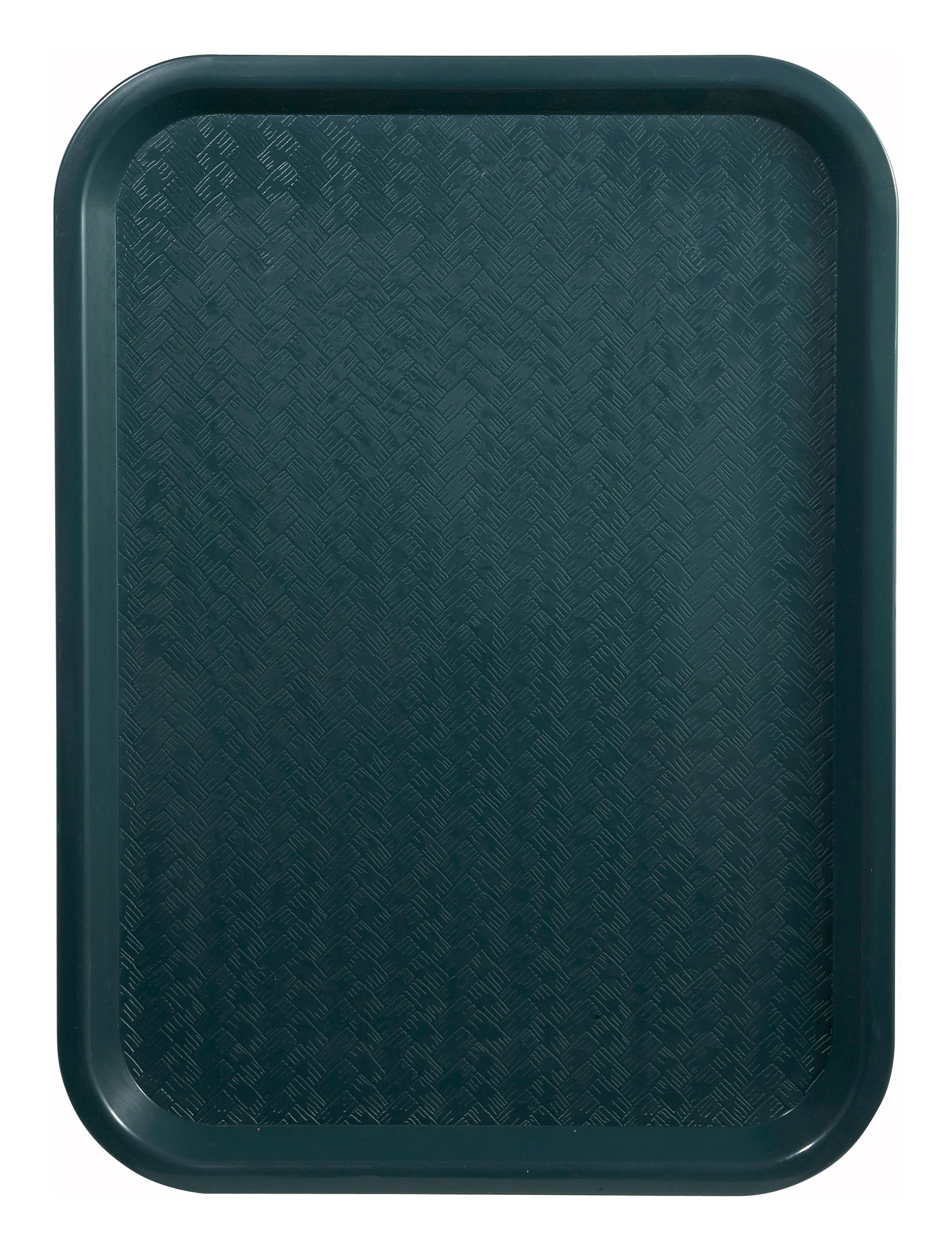 Winco FFT-1418G 14 Inch Polypropylene Fast Food Tray BPA Free Green - Image 2