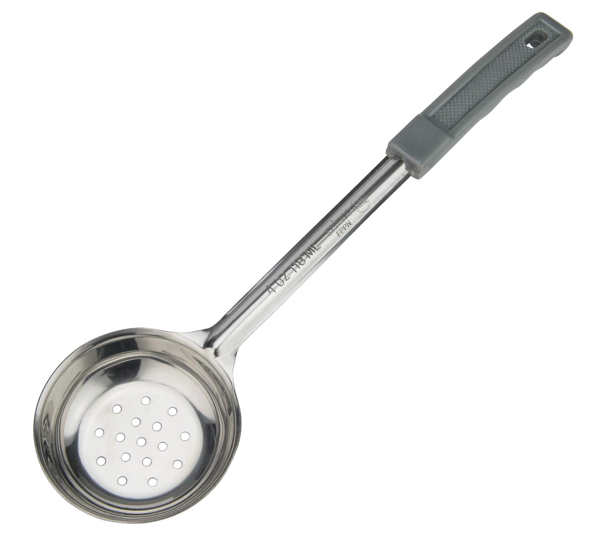 Winco FPPN-4 4 Oz Perforated Food Portioner Stainless Steel Gray