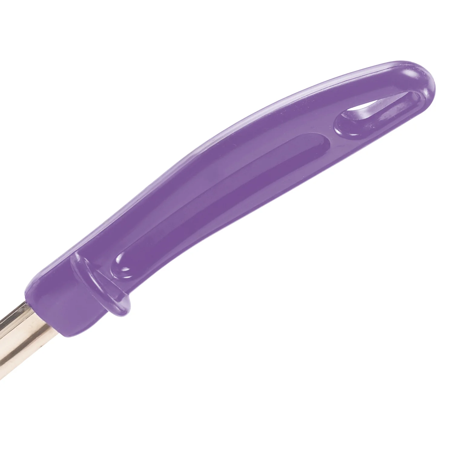 Winco FPS-6P 6 Oz Food Portioner One-piece Solid Allergen Free Stainless Steel Purple - Image 2