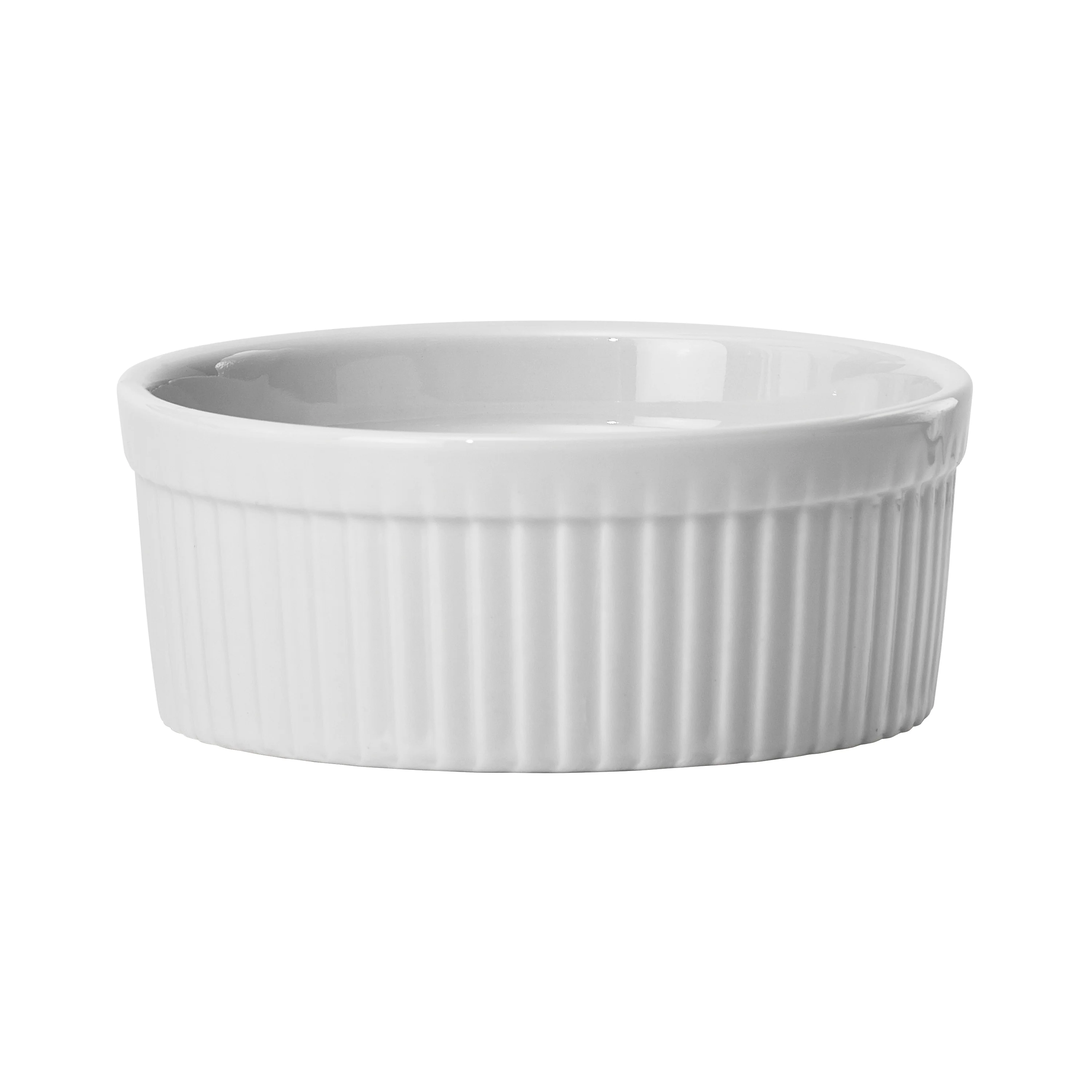 Case of 12 - Winco FRR-8 Ramekin 8 Oz. 4" Dia. X 1-1/2"H - Image 3