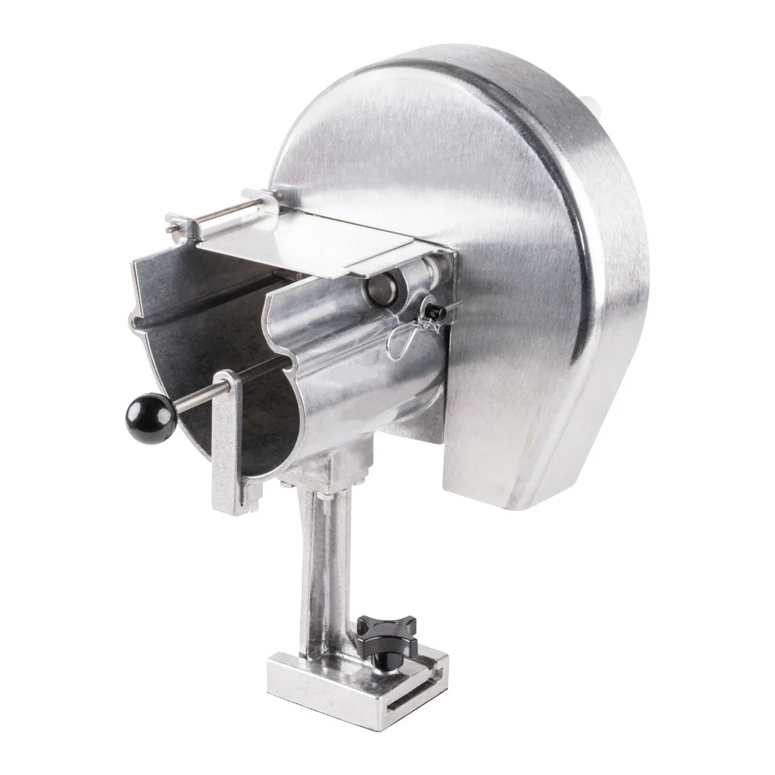Winco FVS-1 16 Inch Fruit Vegetable Slicer Adjustable Blade Aluminum Construction - Image 4