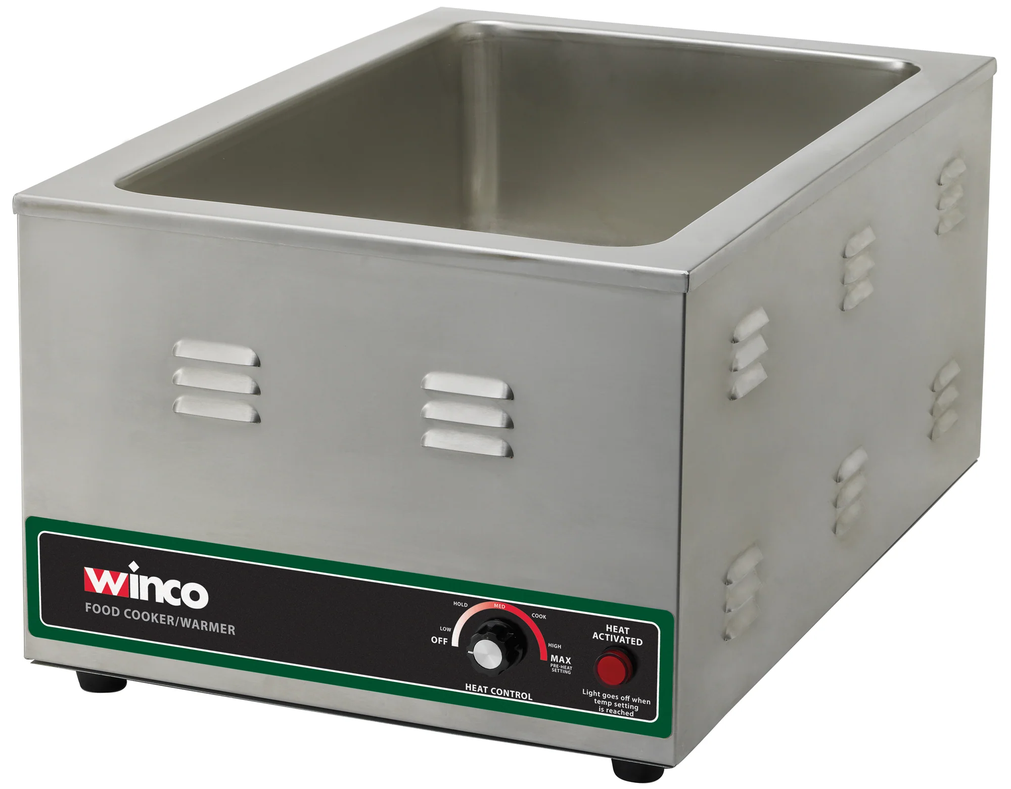 Winco FW-S600 22-Inch Electric Food Cooker/Warmer with Dial Control - Image 2