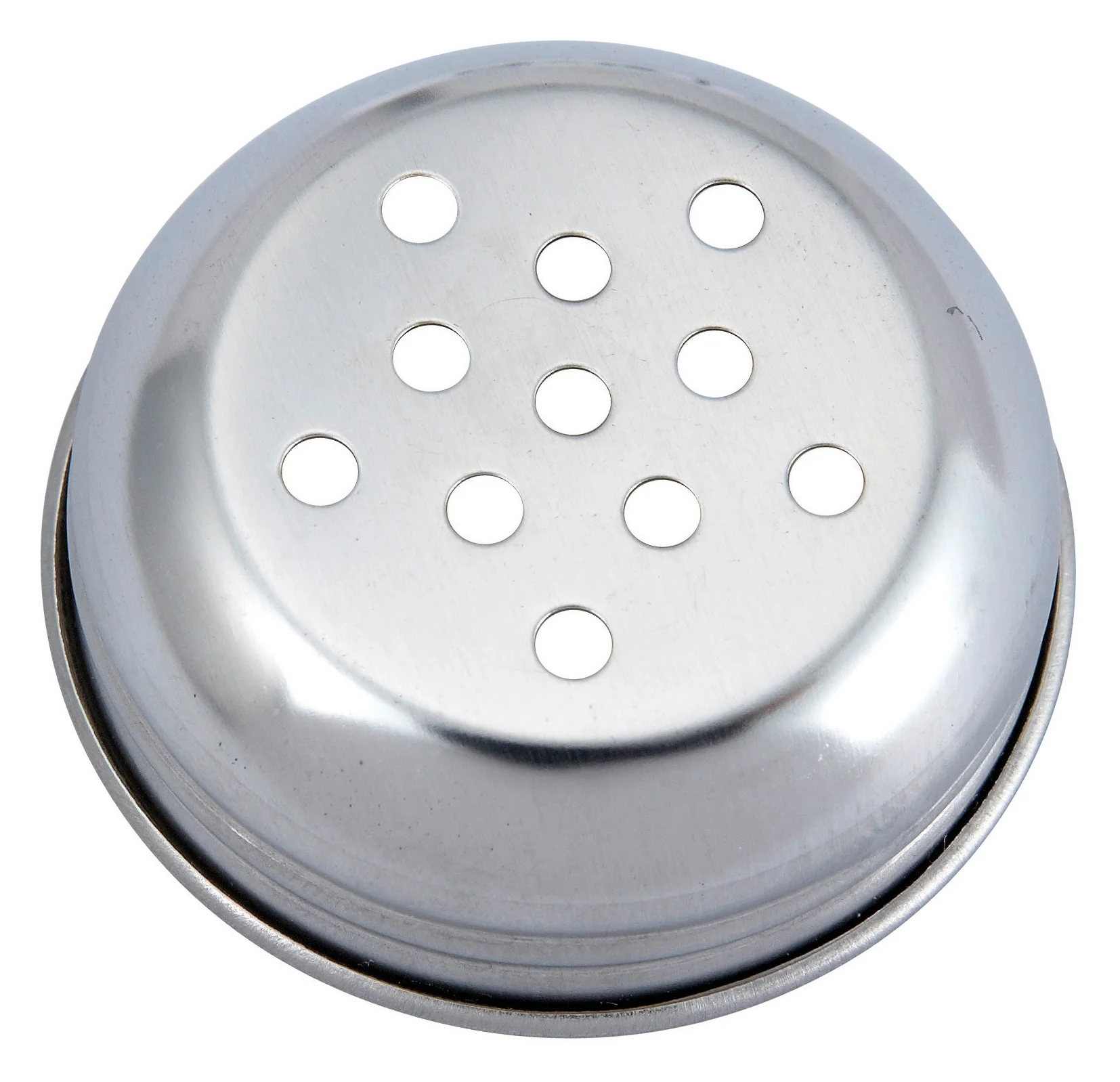Winco G-107C Cheese Shaker Top with Holes Chrome-plated Lid - Image 2