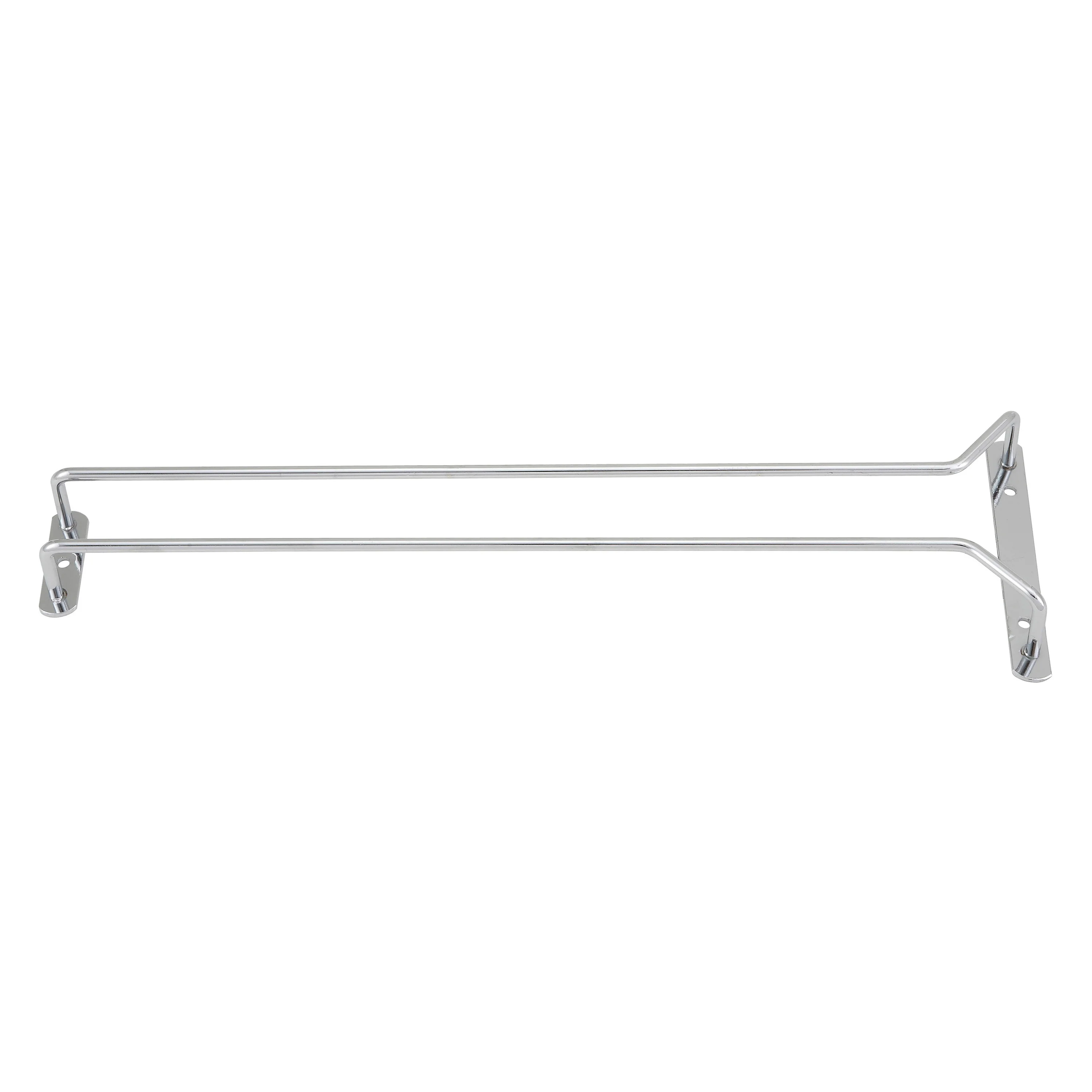 Winco GHC-16 16 Inch Ceiling Mounted Wire Glass Hanger Chrome Plated - Image 2