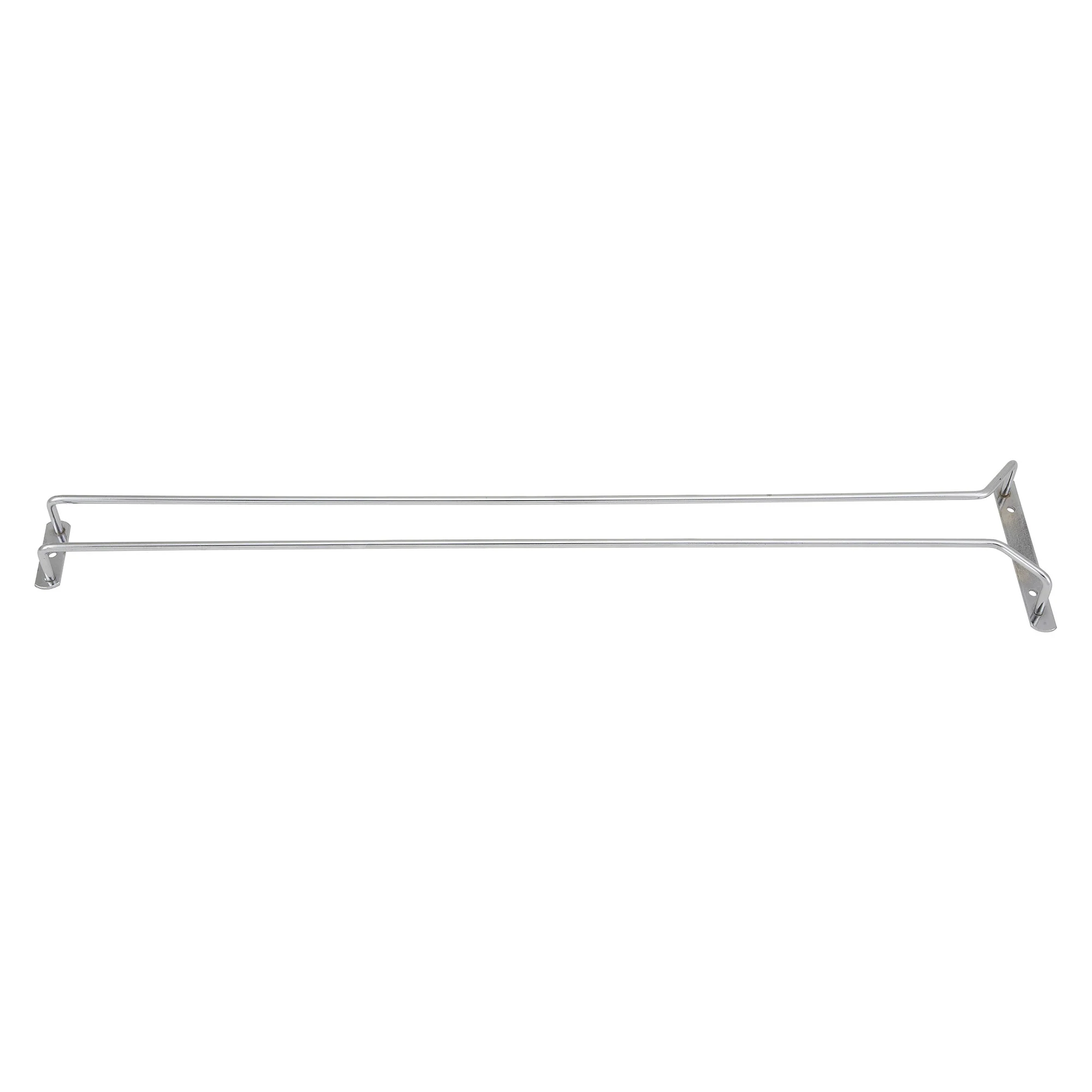 Winco GHC-24 24 Inch Wire Glass Hanger Ceiling Mount Chrome Plated - Image 2