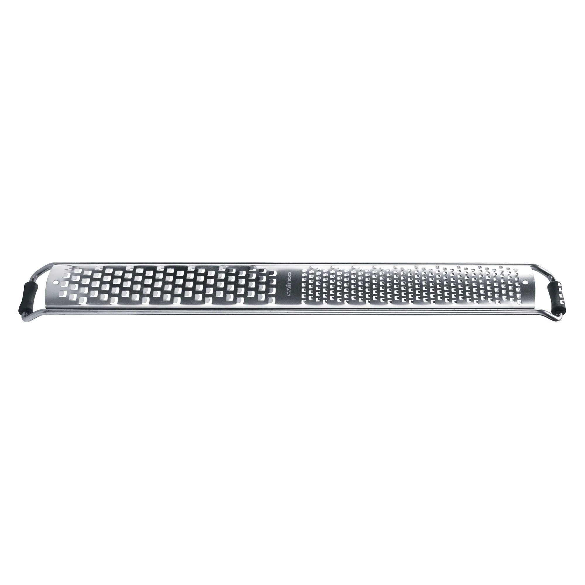 Winco GT-345 14 Inch Grater 1/2 Zester 1/2 Fine Blade with Soft Grip Handle - Image 2
