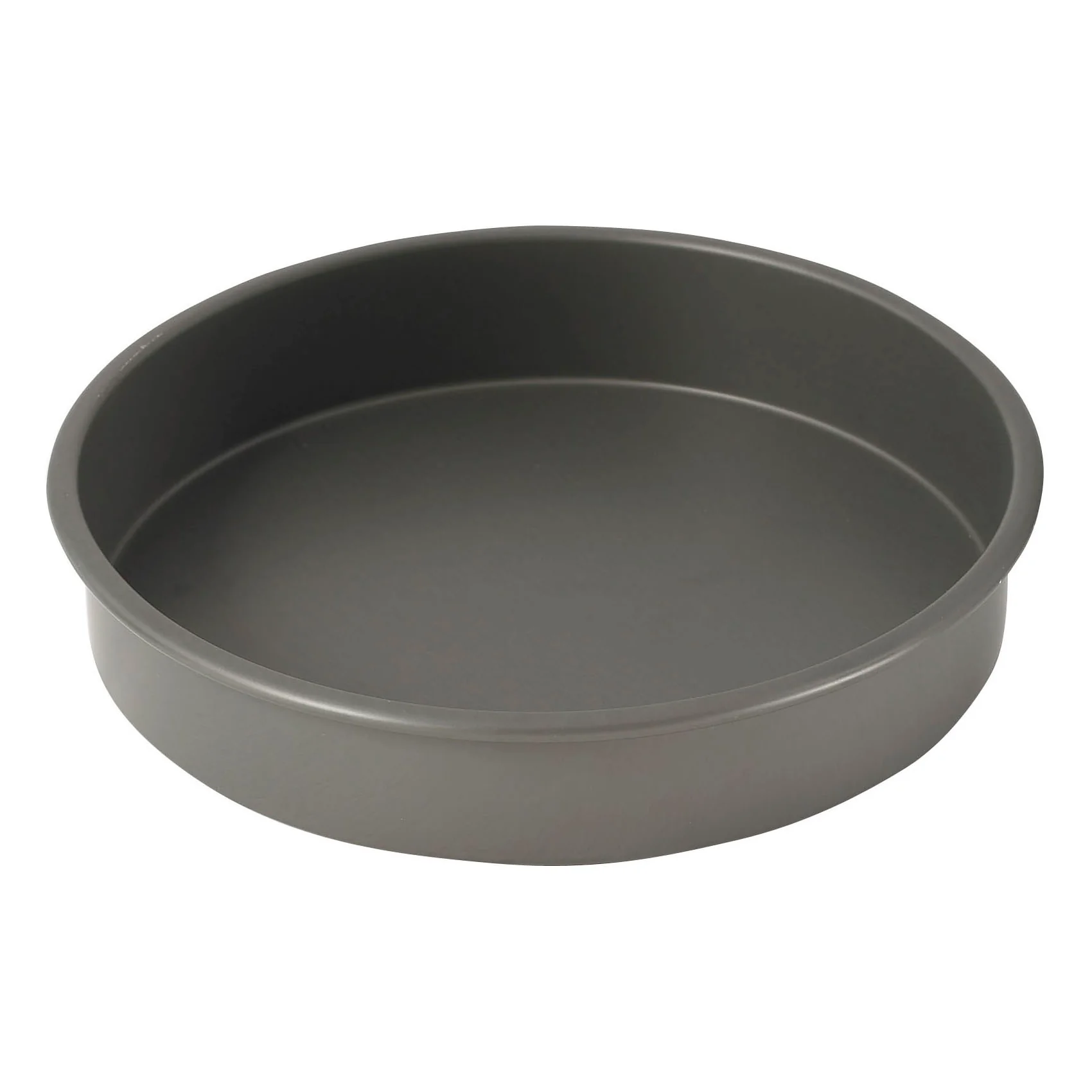 Winco HAC-102 10 Inch Cake Pan Round 18 Gauge Anodized Aluminum - Image 2