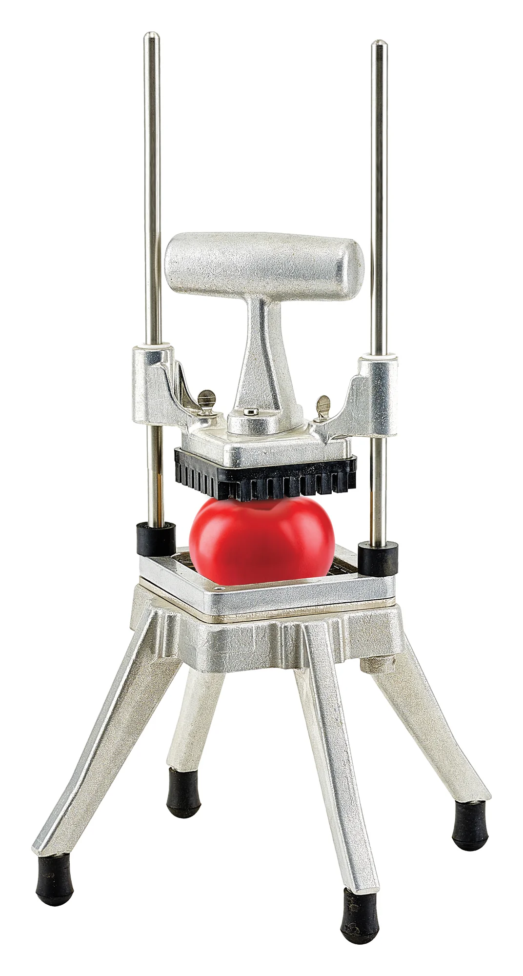 Winco HCD-375 7.94 Inch Cast Aluminum Frame Dicer 3/8 Inch Stainless Steel Blades - Image 2