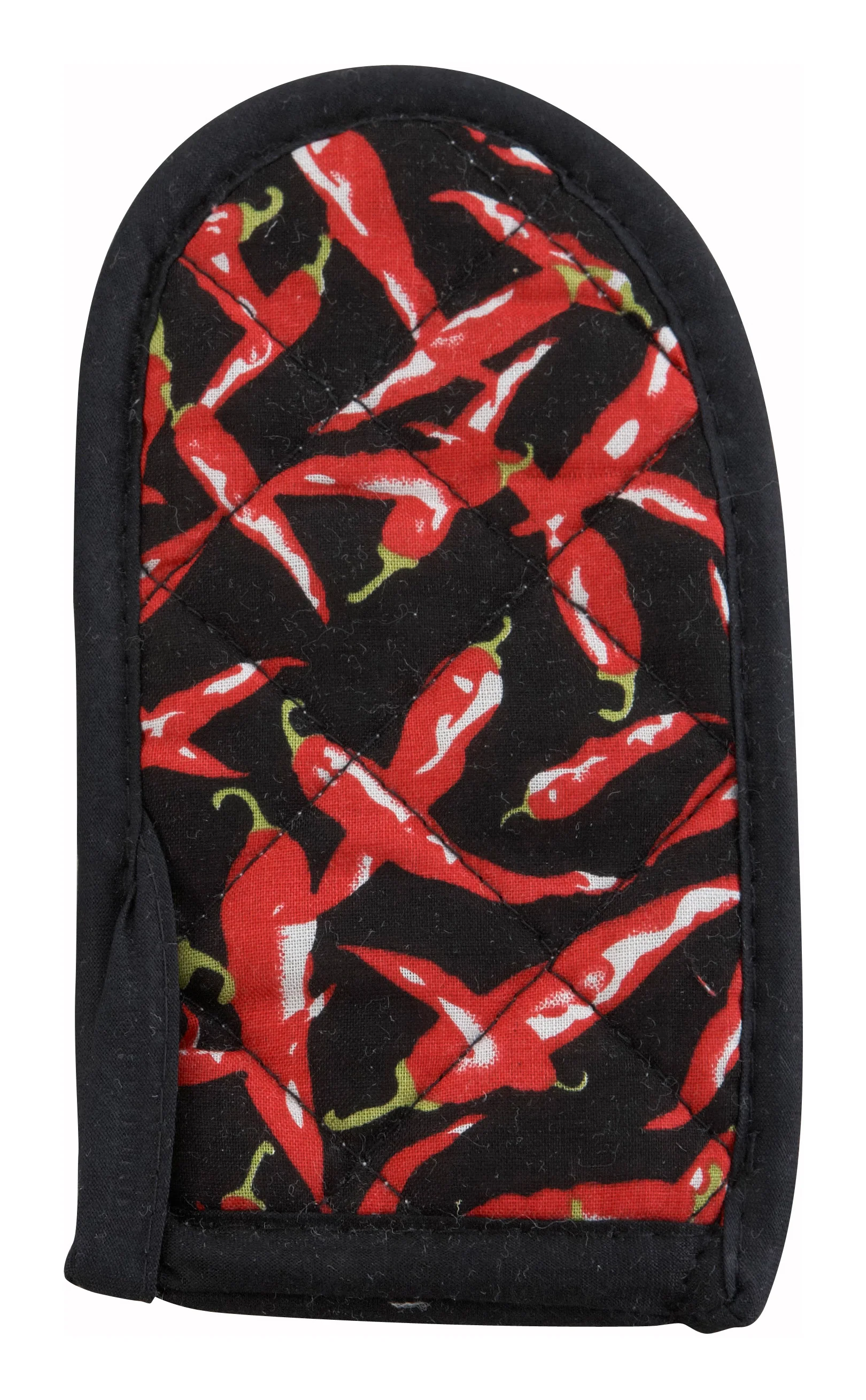 Winco HDH-6C 3-1/2 Inch Cotton Pan Handle Sleeve with Chili Pepper Design - Image 2