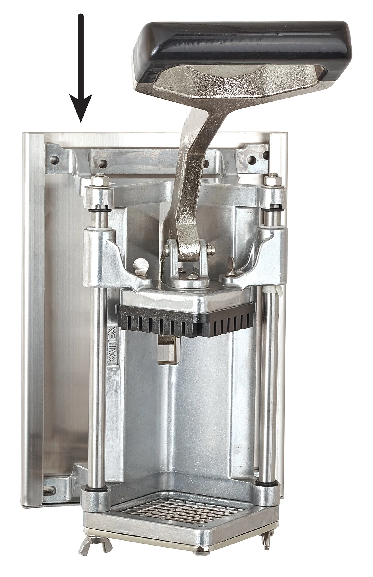 Winco HFC-BK Wall Bracket for HFC-series Kattex NSF Durable Steel Support - Image 3