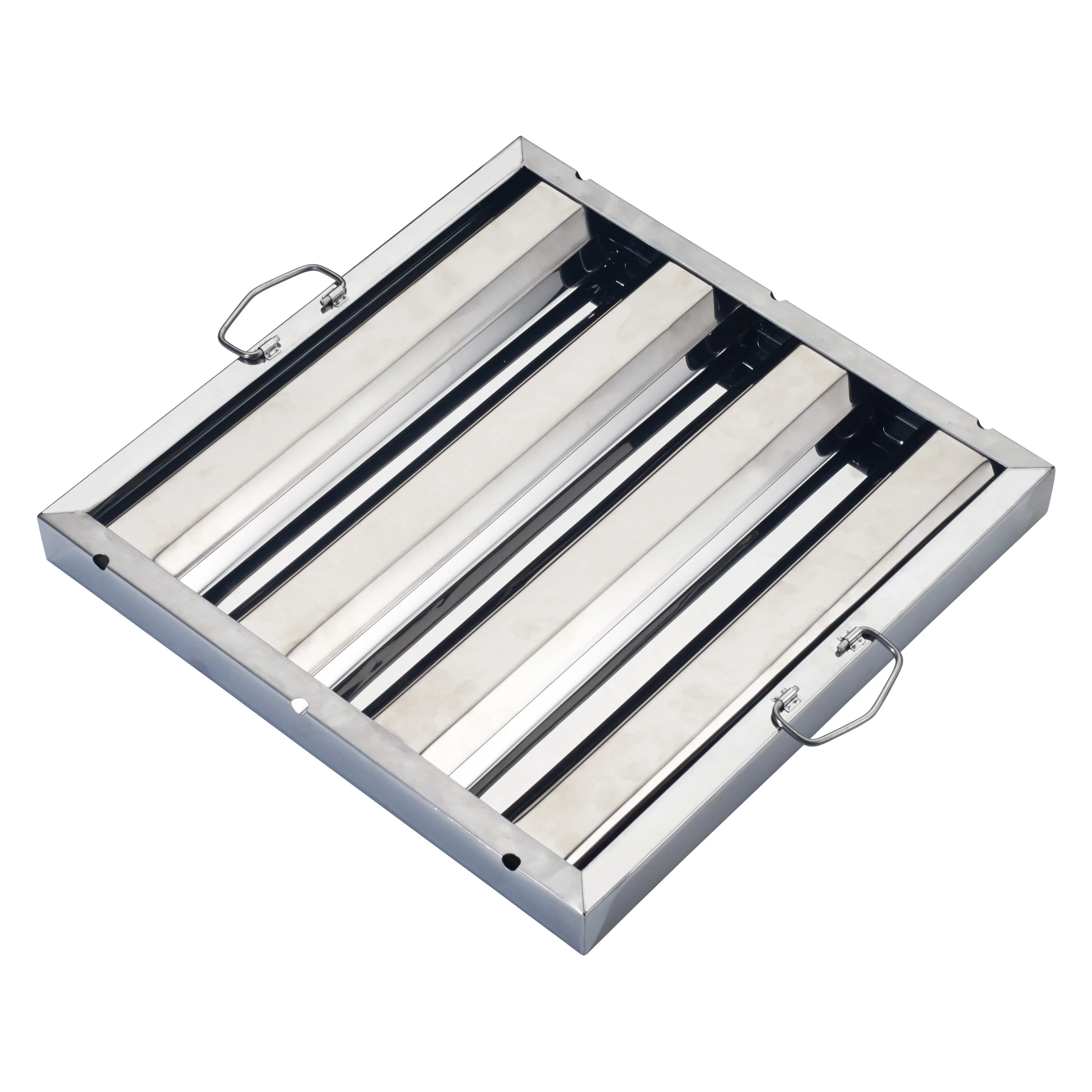 Winco HFS-1616 16 Inch Stainless Steel Hood Filter for Commercial Kitchens - Image 3