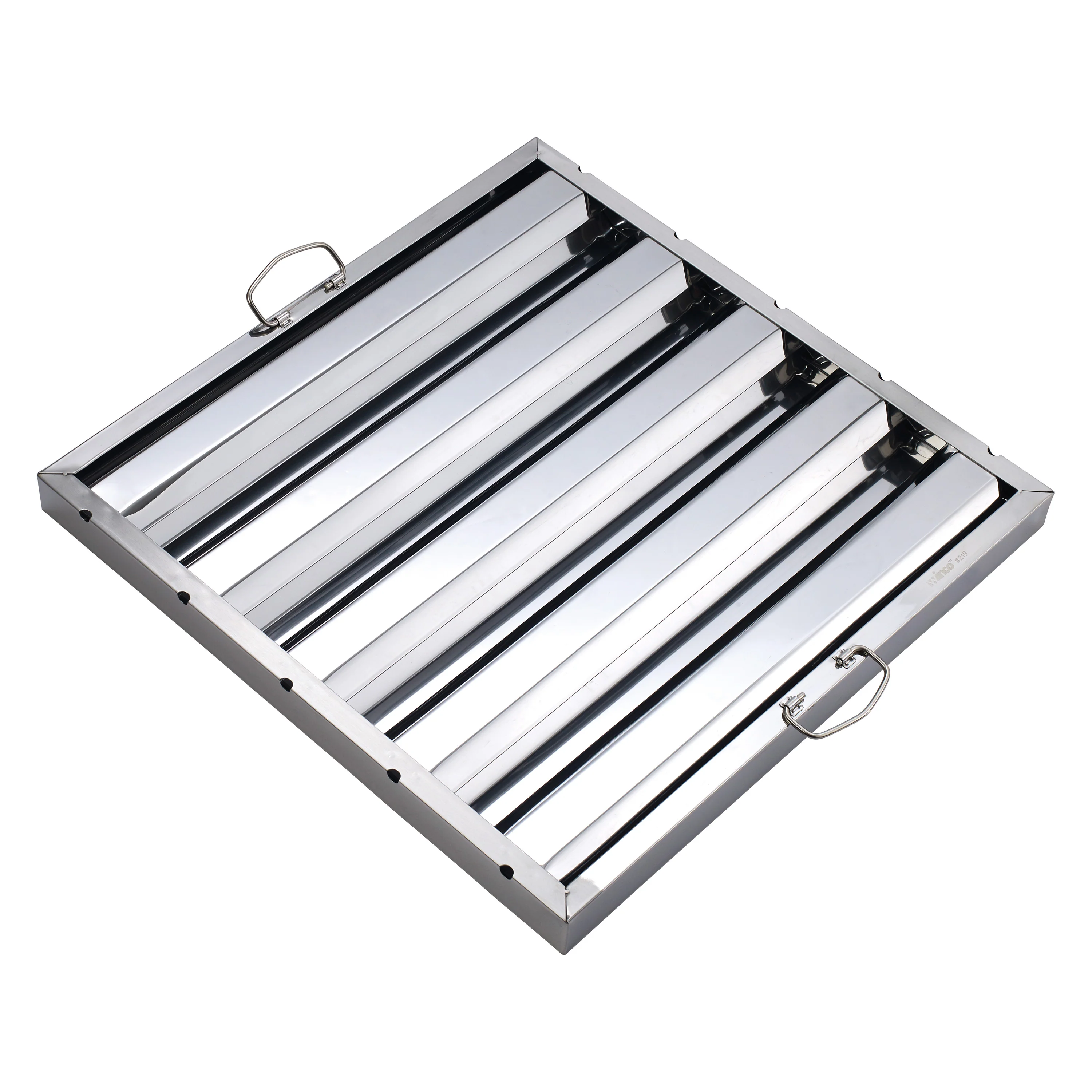 Winco HFS-2020 20 Inch Exhaust Hood Filter Stainless Steel with Grease Filtration - Image 2