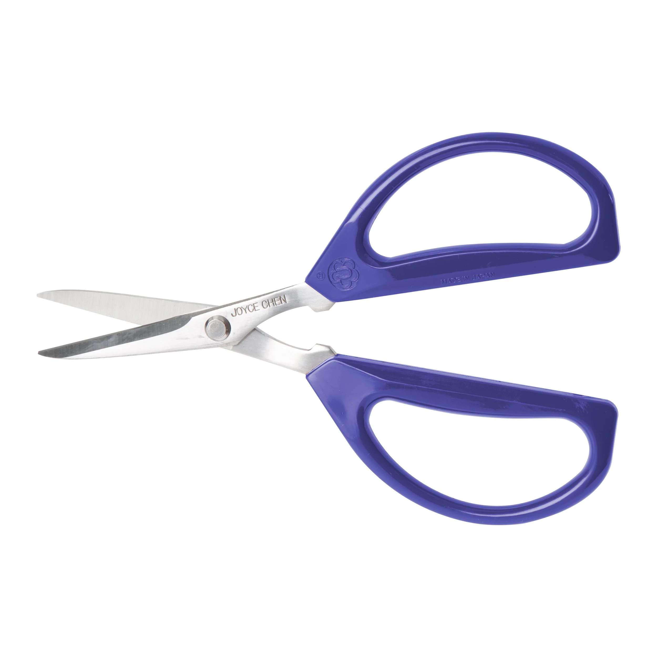 Winco J51-0621 3.5 Inch Kitchen Shears with Blue Handles Corrosion Resistant - Image 3