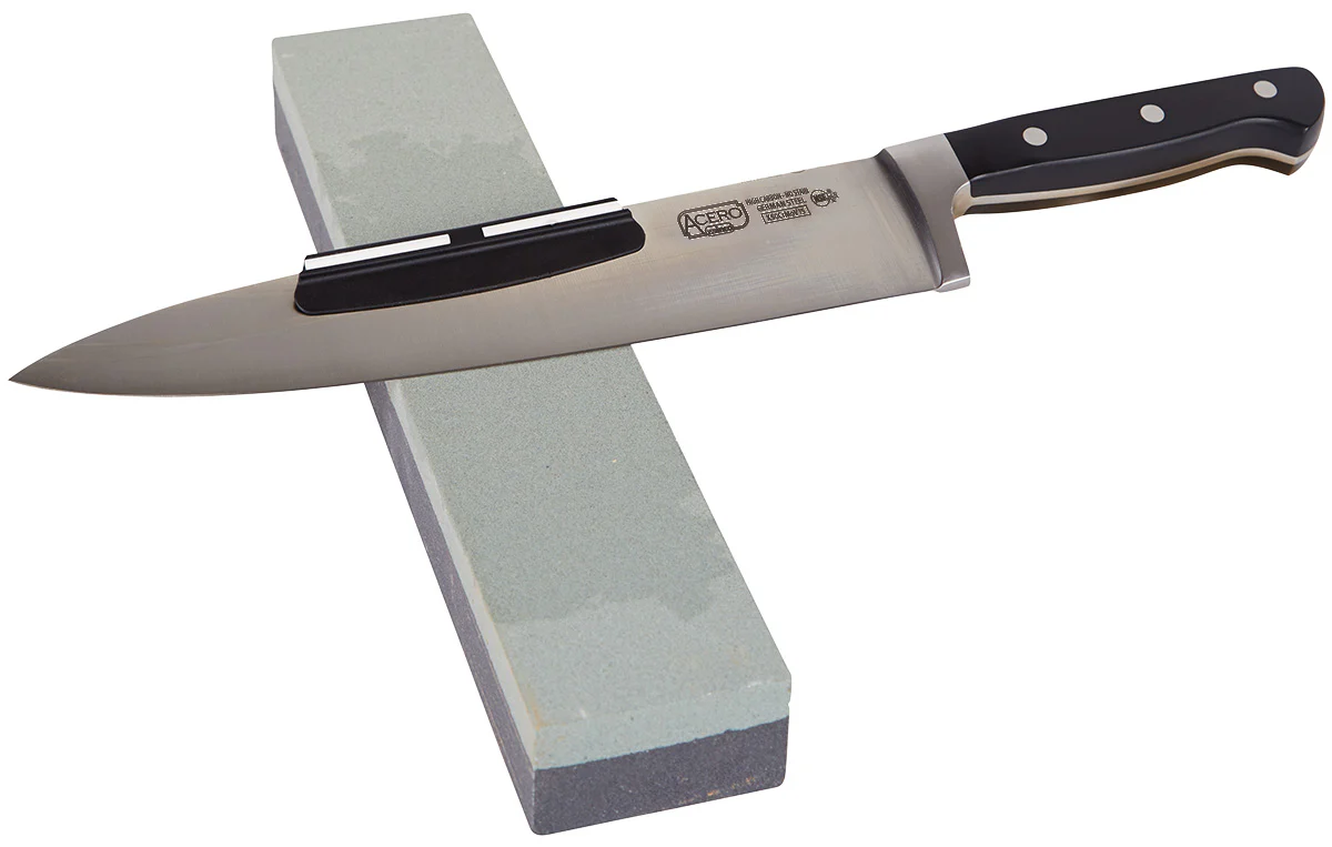 Winco K-4G Sharpening Guide with Ceramic Inserts for 6 Inch Chef's Knives - Image 3