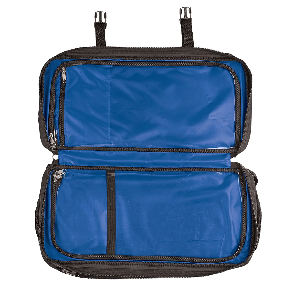 Winco KBG-29 Soft Case Knife Bag Triple-zip Polyester Black 29 Compartments - Image 2