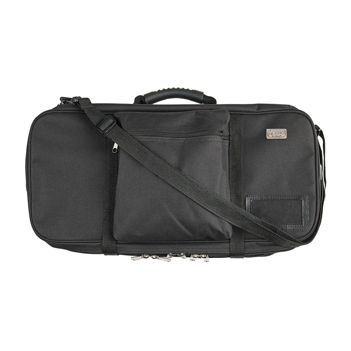 Winco KBG-29 Soft Case Knife Bag Triple-zip Polyester Black 29 Compartments - Image 3