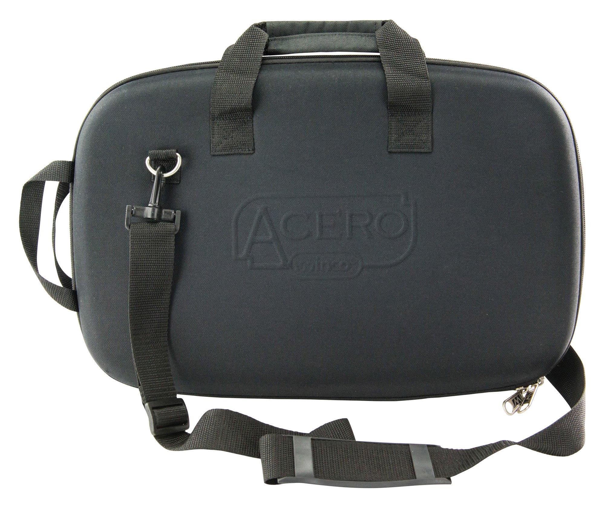 Winco KBP-2 Hard Case Knife Case 10-slot Black with Removable Strap - Image 2