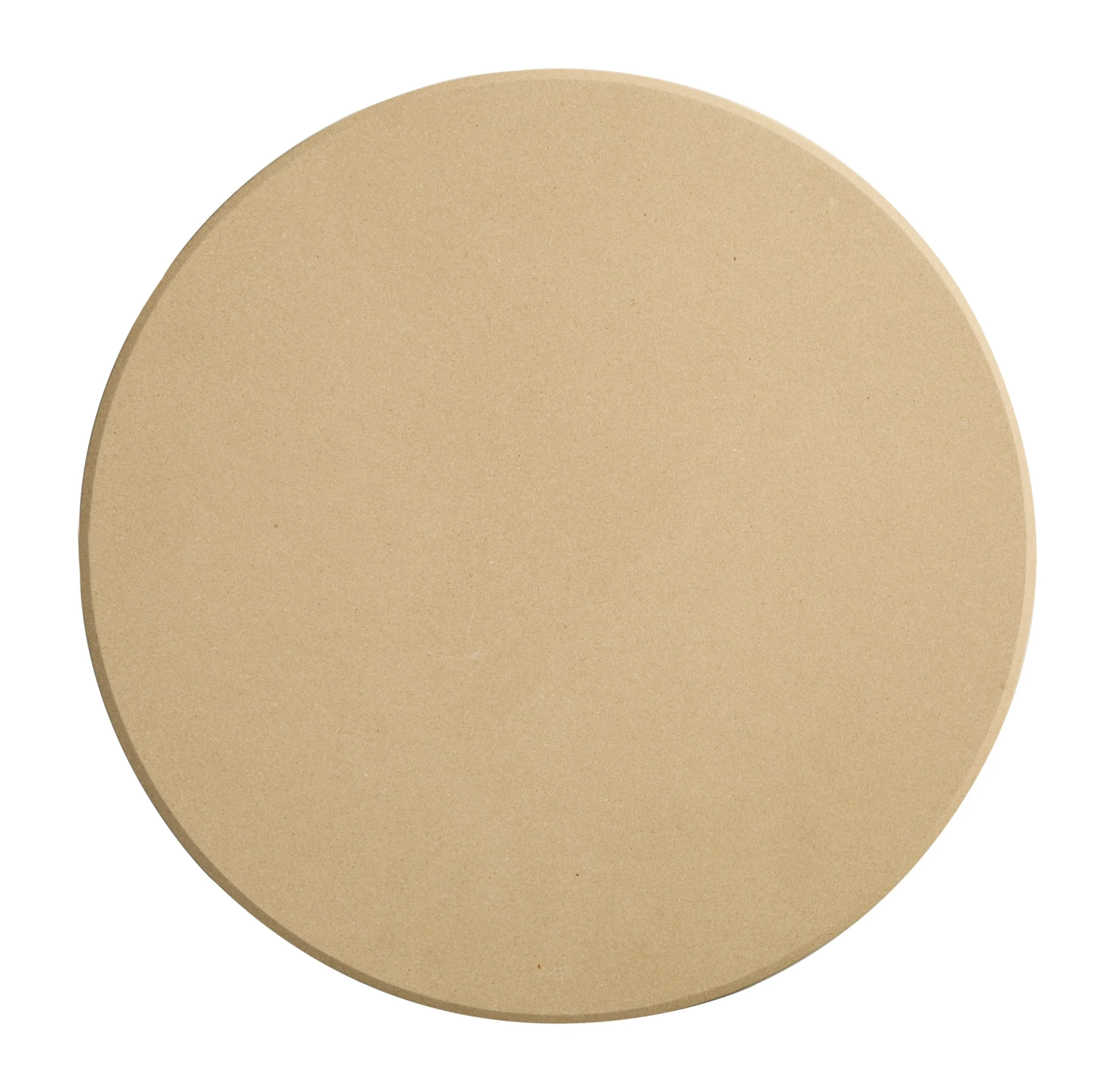 Winco KCH-08411 16 Inch Diameter Round Pizza Stone Beige Cordierite with Durability - Image 4