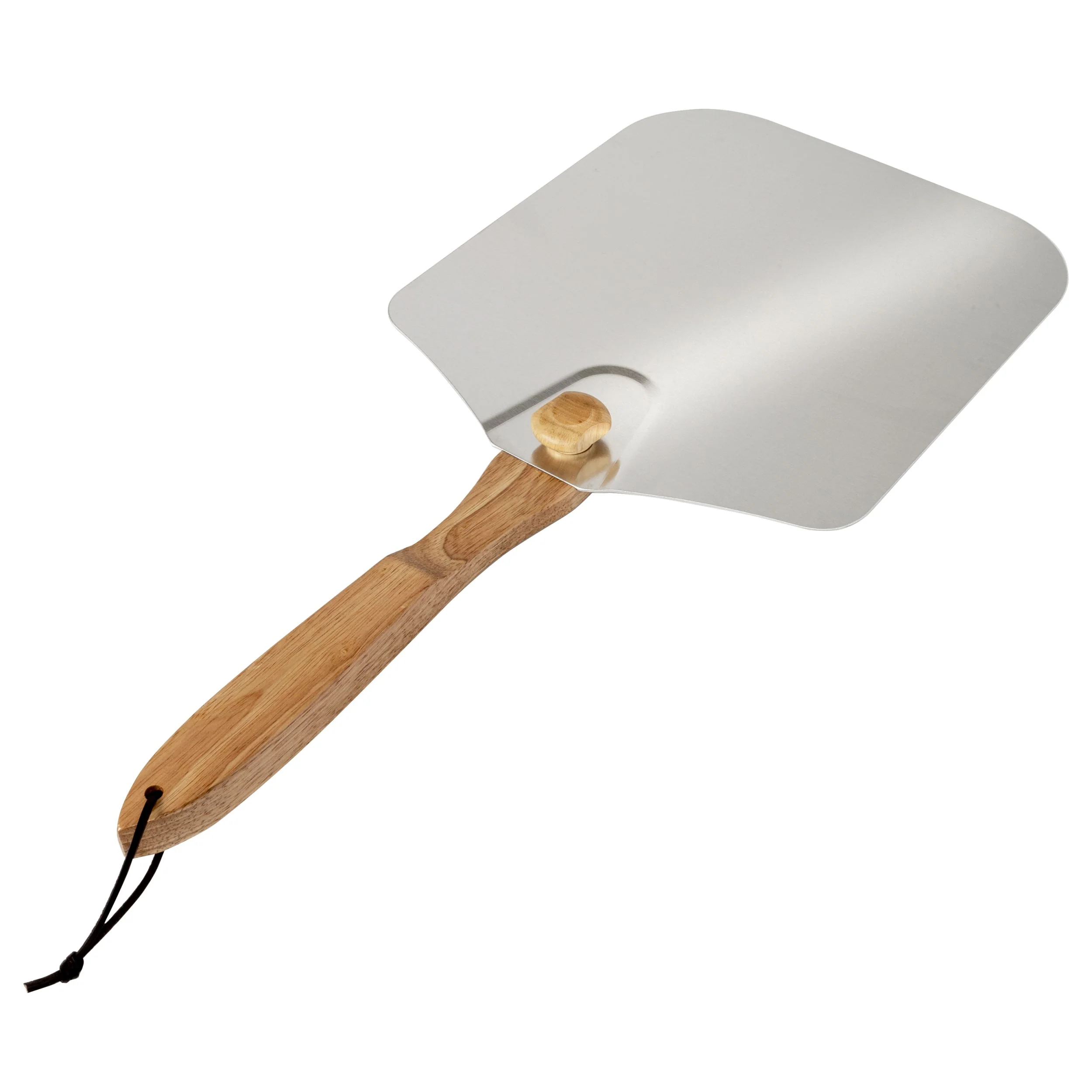 Winco KCH-08435 12 Inch Pizza Peel with Folding Handle Aluminum - Image 4