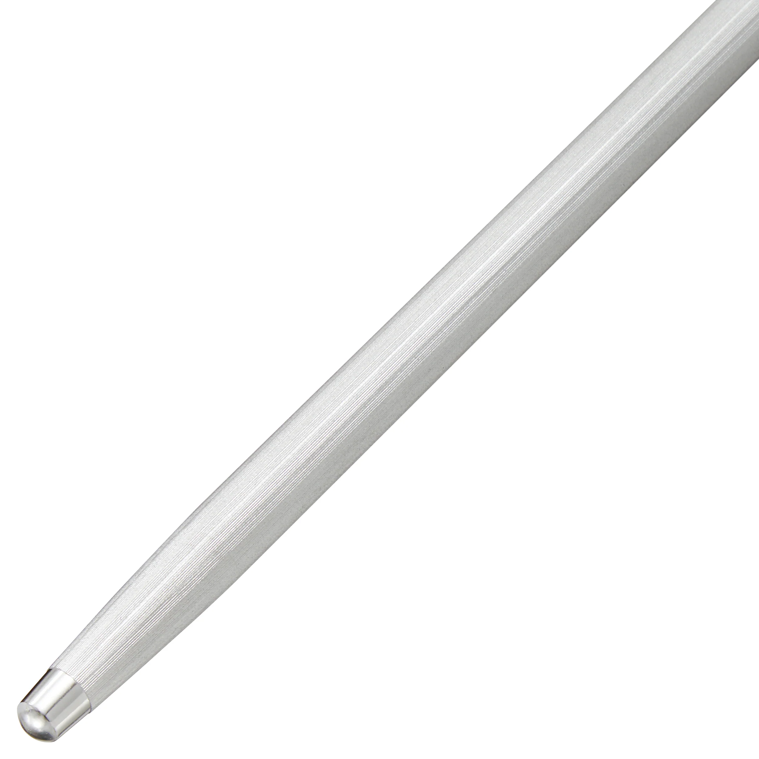 Winco KFP-123 12 Inch Round Sharpening Steel Diamond Coated Plastic Handle - Image 3