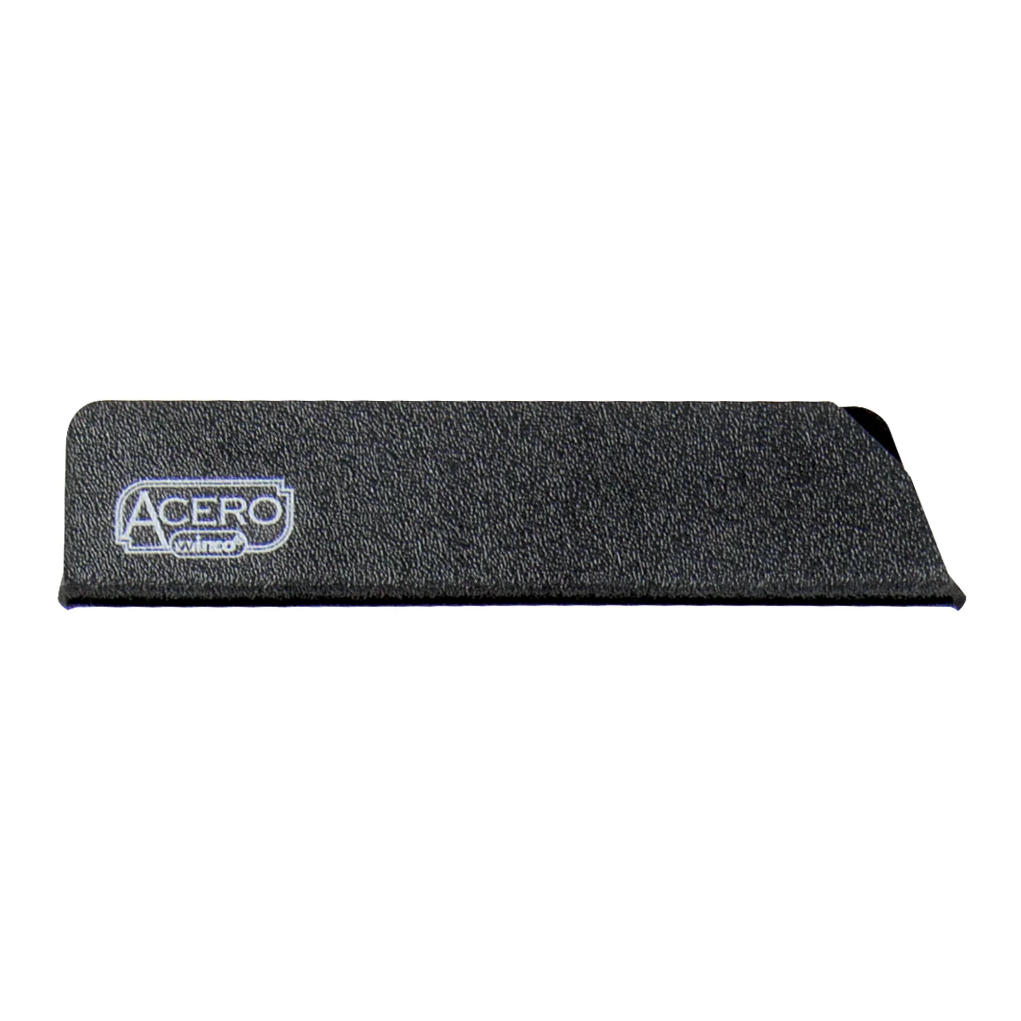 Winco KGD-41 4 Inch Acero Knife Guard for 2-1/2 to 3-1/2 Inch Blade Black Plastic