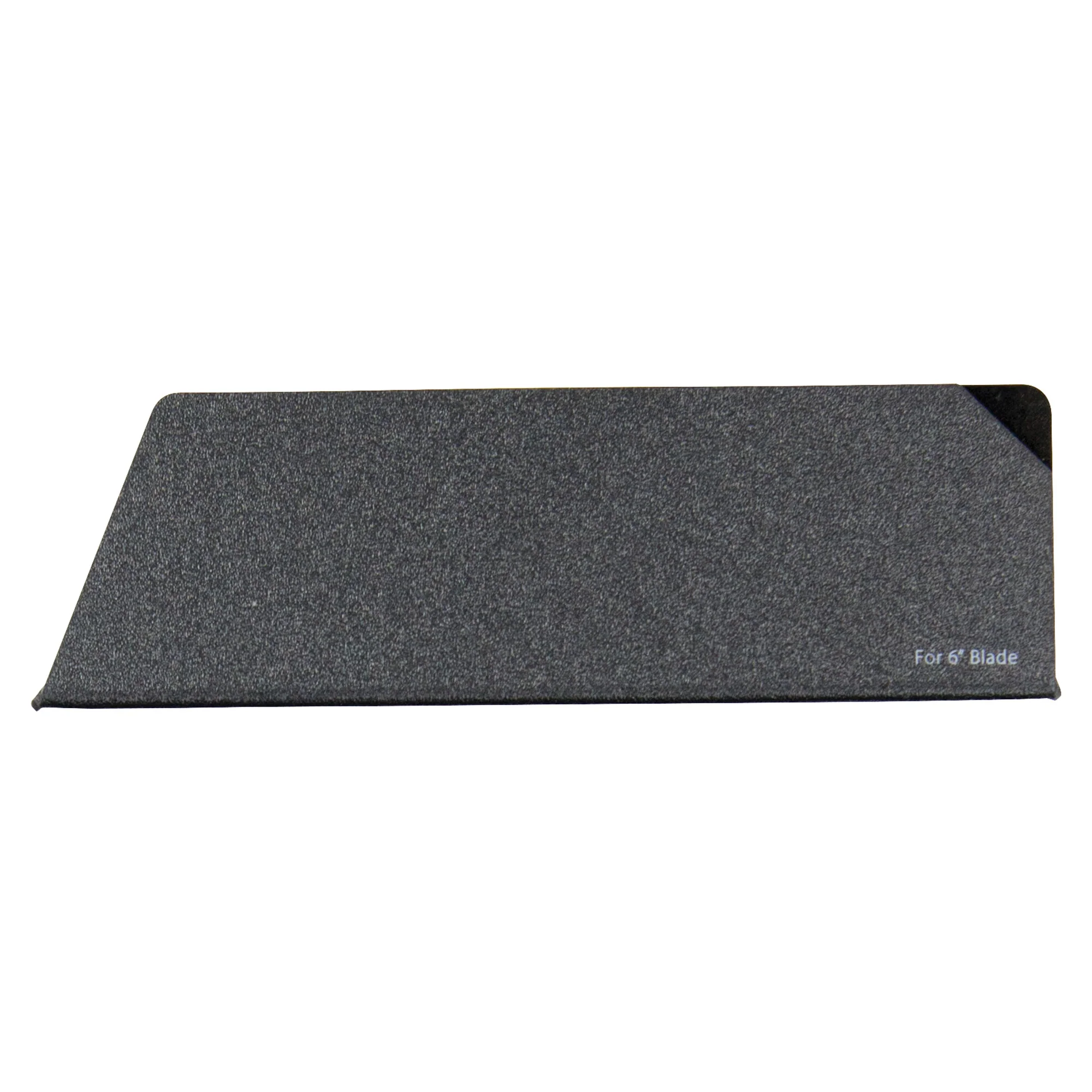 Winco KGD-62 6 Inch Blade Knife Guard ABS Plastic with Felt Interior Black - Image 4