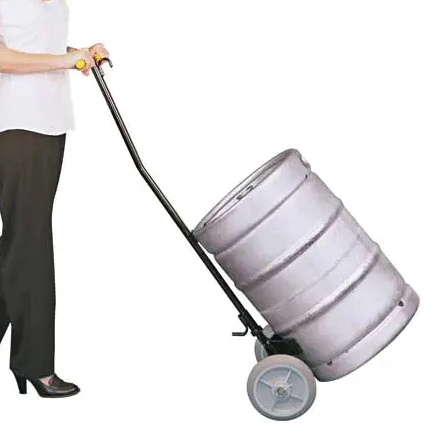 Winco KPC-100 Bar Maid Keg and Pail Cart - Image 3