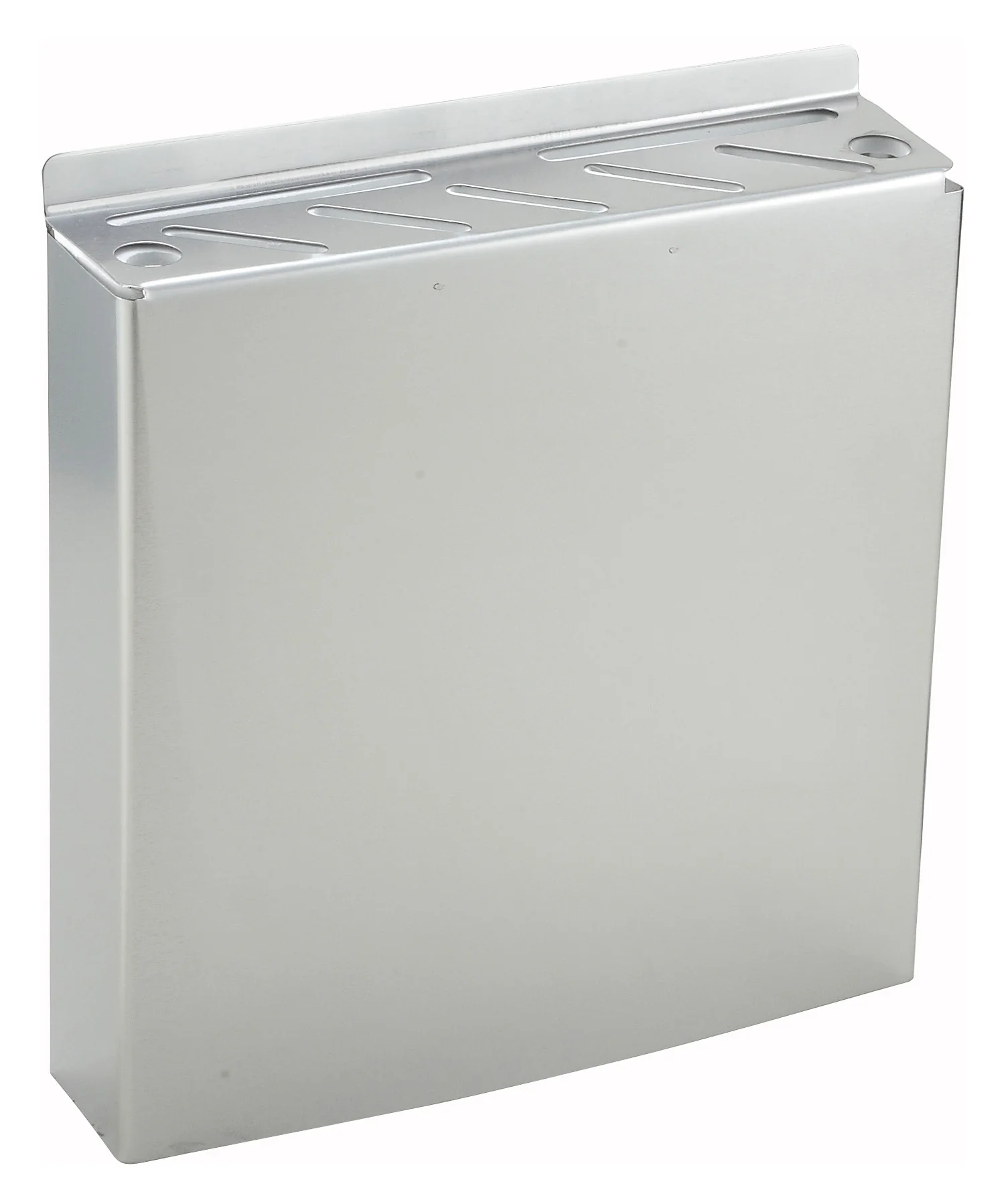 Winco KR-9 12 Inch Knife Rack Stainless Steel 9 Slots with Sharpening Rod - Image 2