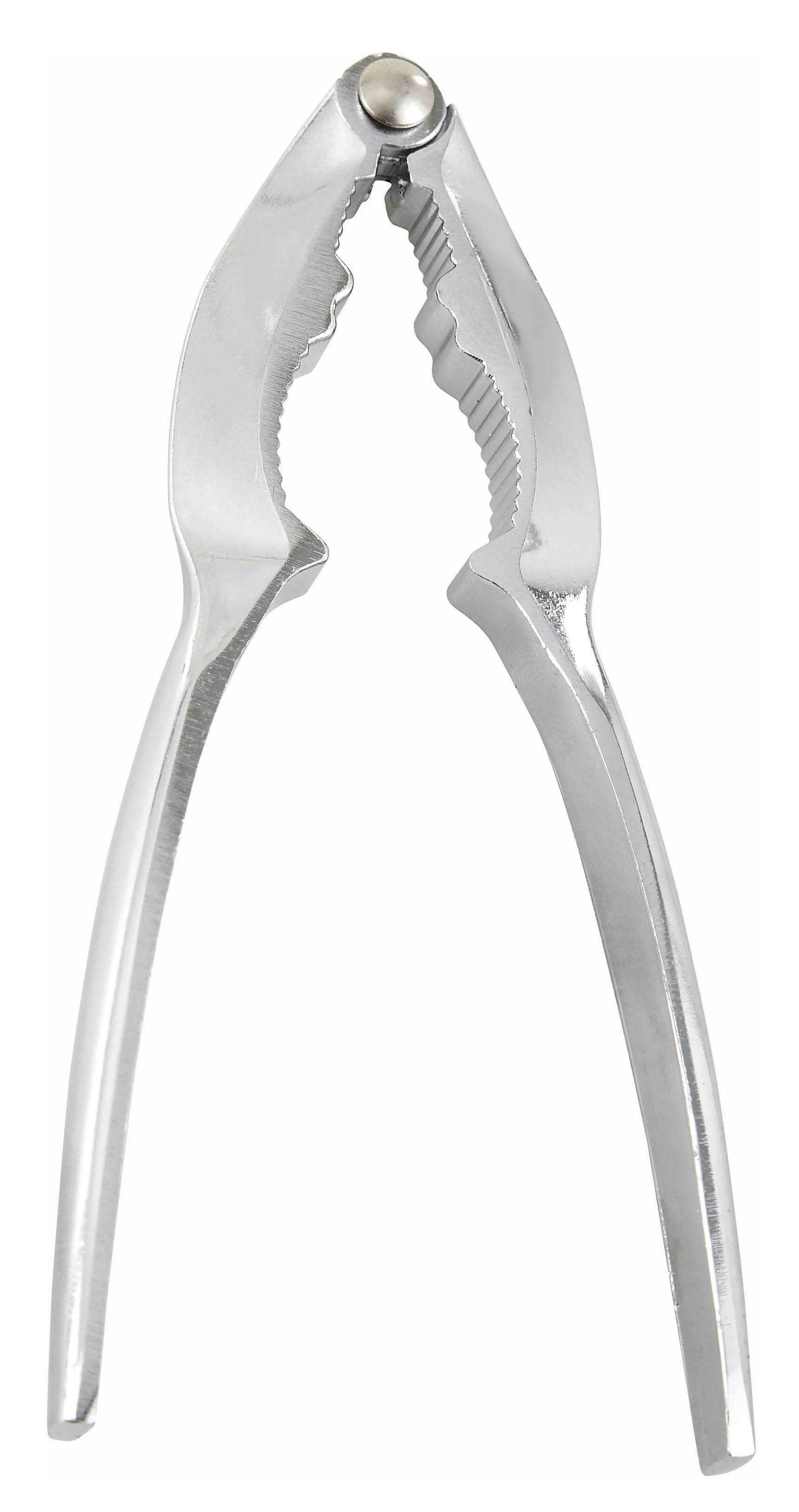Winco LC-03 6 Inch Lobster Cracker Double Jaw Chrome Plated Tool - Image 2