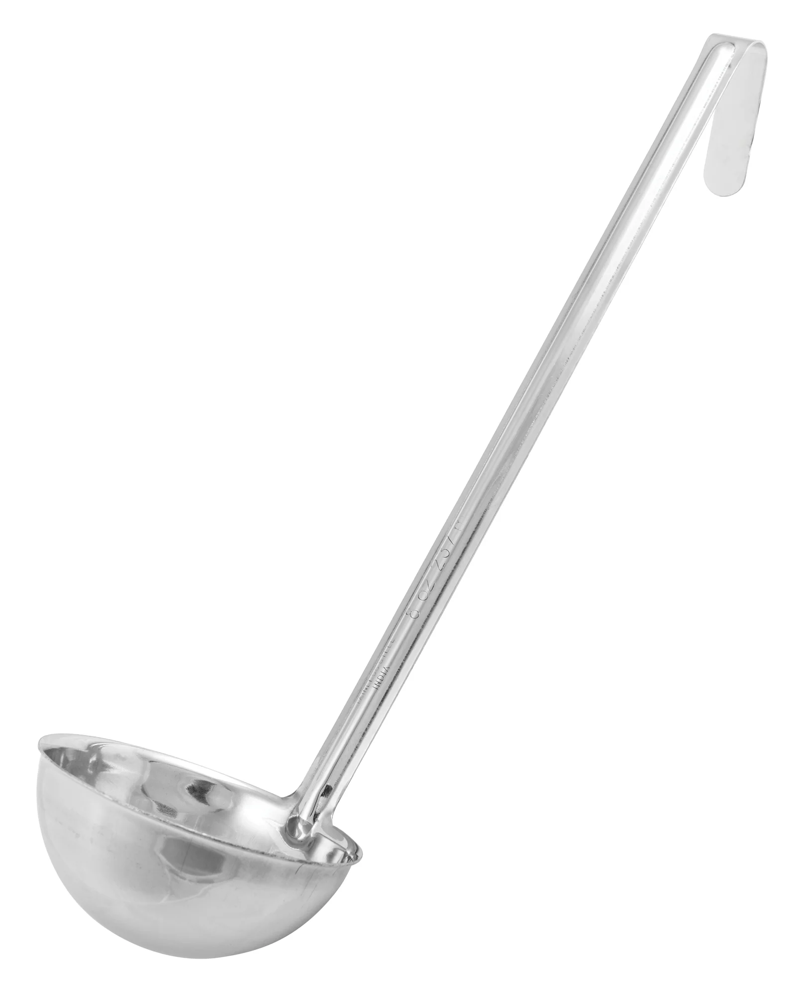 Winco LDI-10 10 Oz Ladle One Piece Stainless Steel with 12-1/2 Inch Handle - Image 2