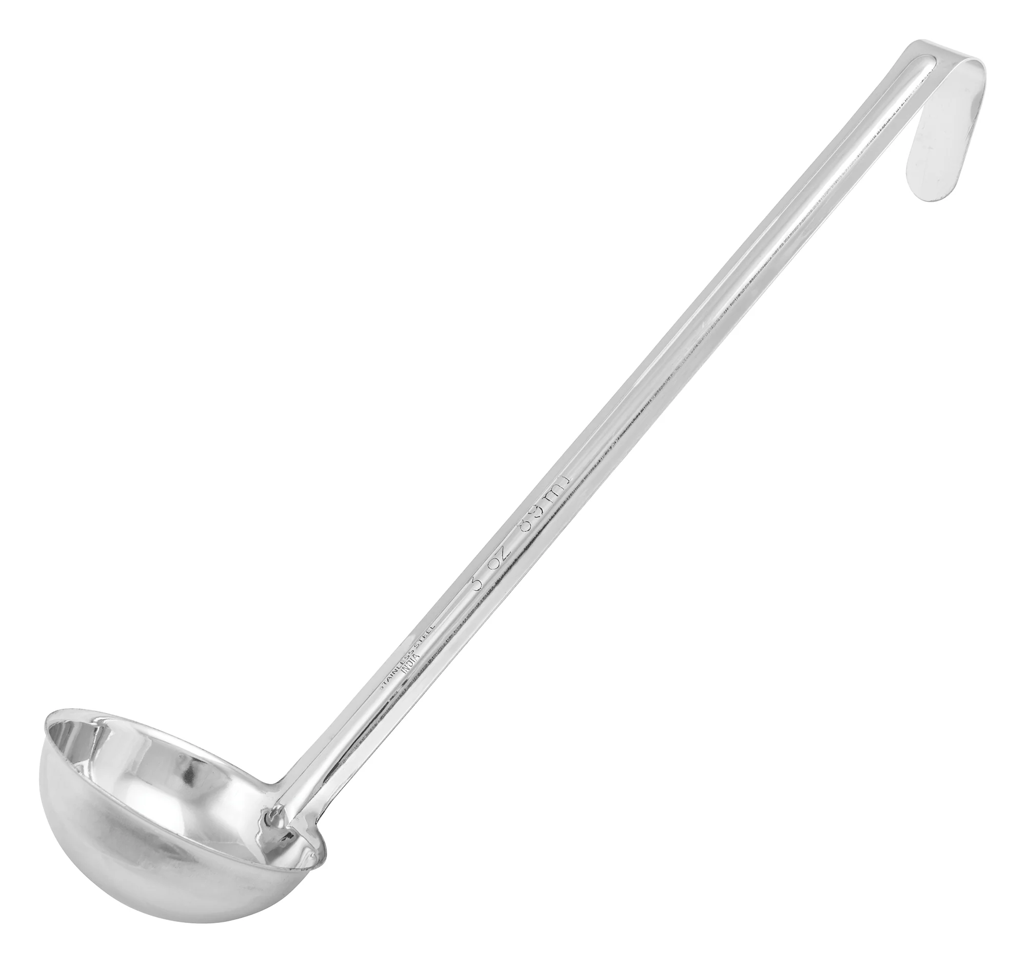 Winco LDI-3 3 Oz Ladle Stainless Steel with 11-1/8 Inch Handle - Image 2