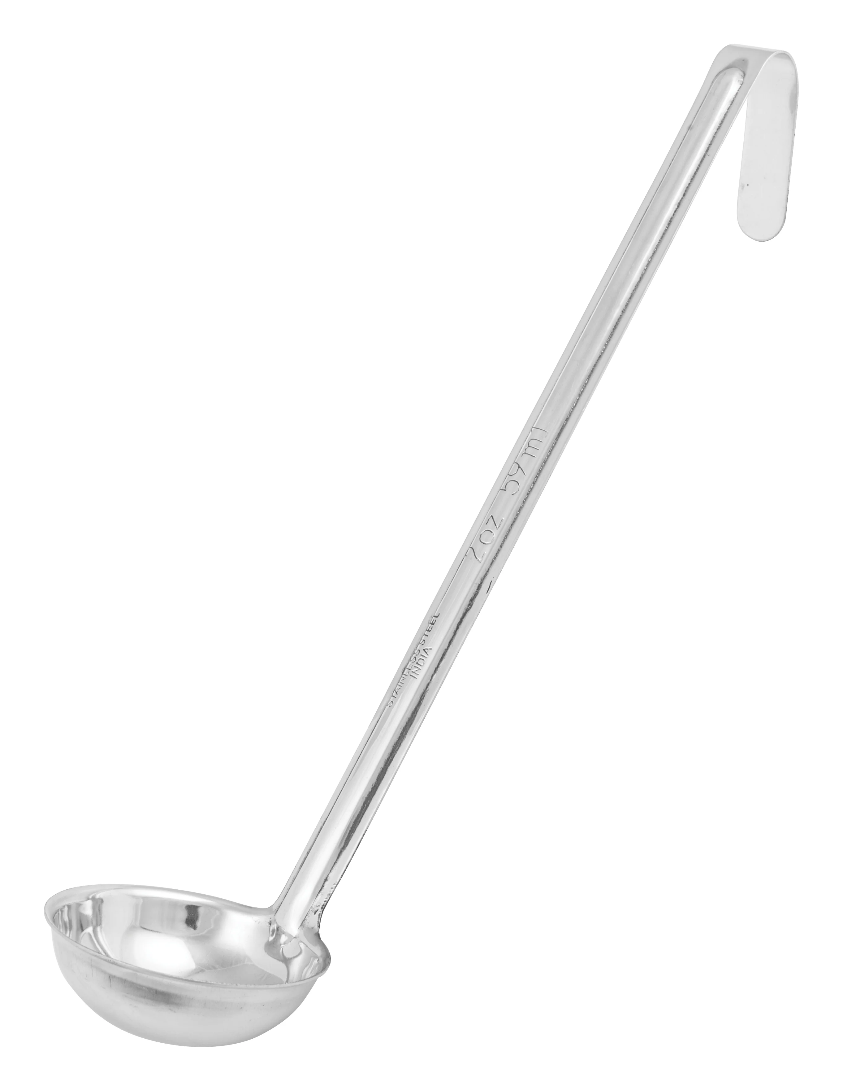 Winco LDIN-2 2 Oz Ladle One-piece Stainless Steel with Seamless Design - Image 2