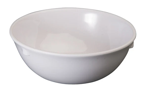 Winco MMB-11W 11 Oz Nappie Melamine Bowl Dishwasher Safe White - Image 2
