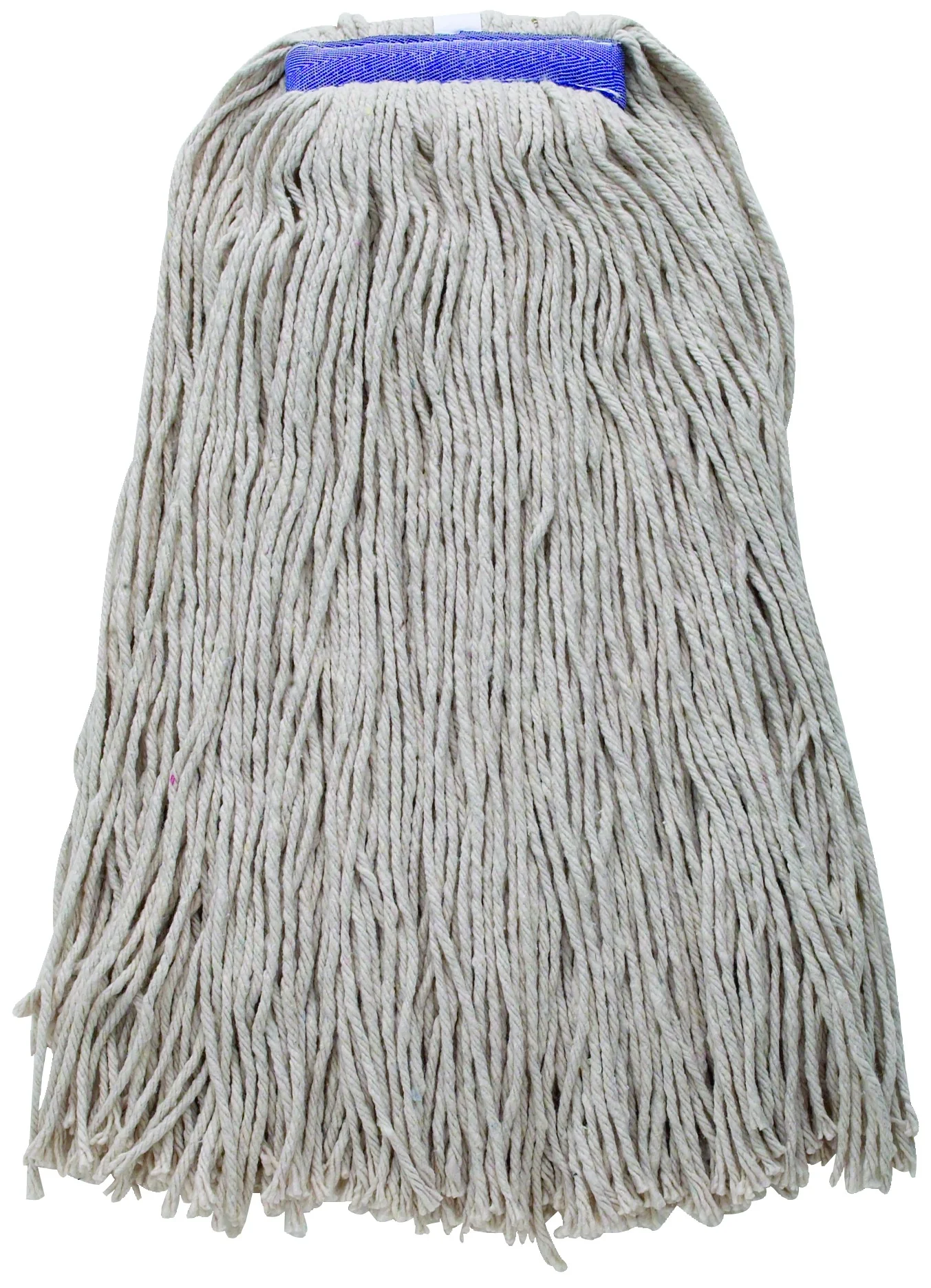 Winco MOP-32WC 32 Oz. Wet Mop Head Cut End 4-Ply Poly Cotton Blend White