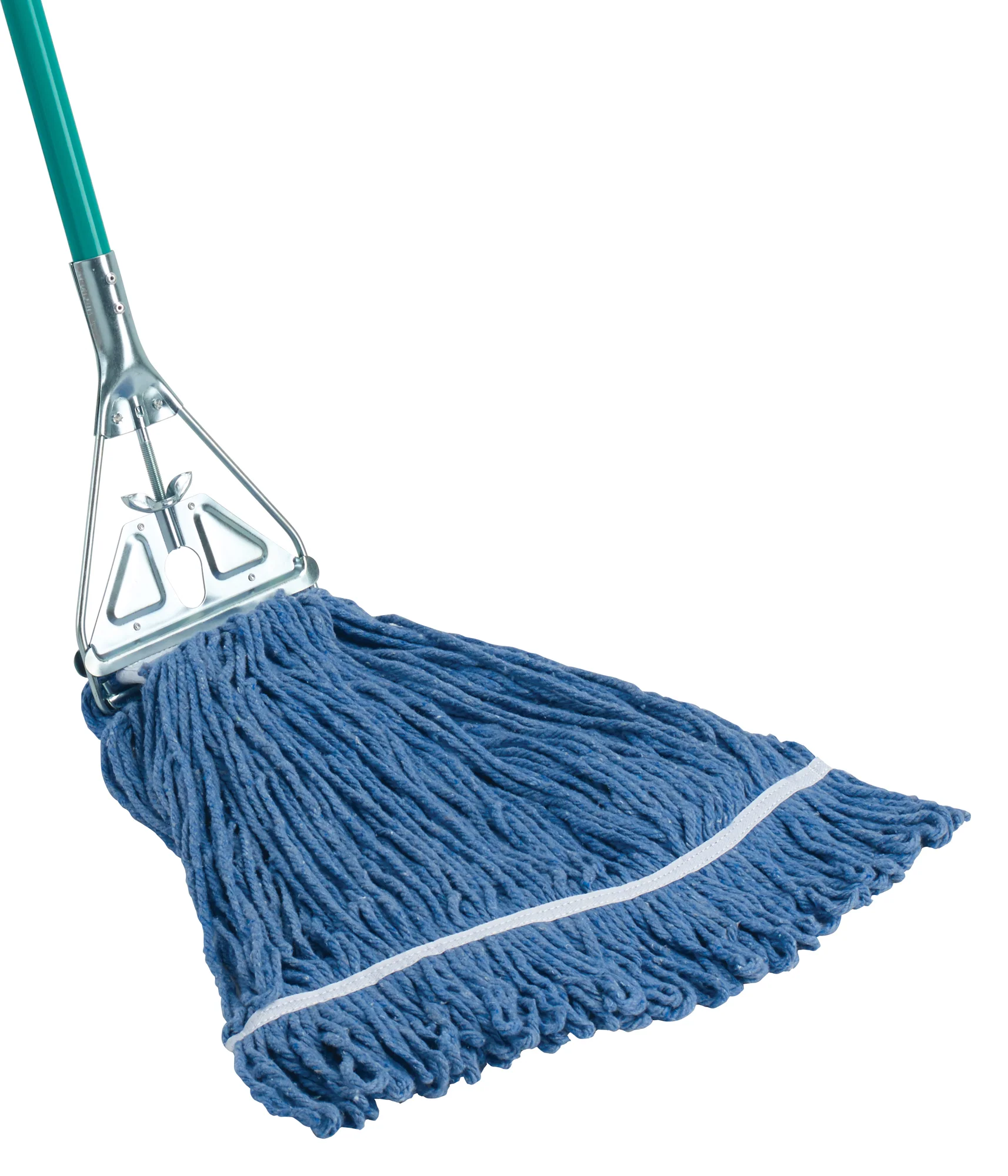 Winco MOPH-7M 57 Inch Metal Mop Handle with Quick Change Design - Image 3