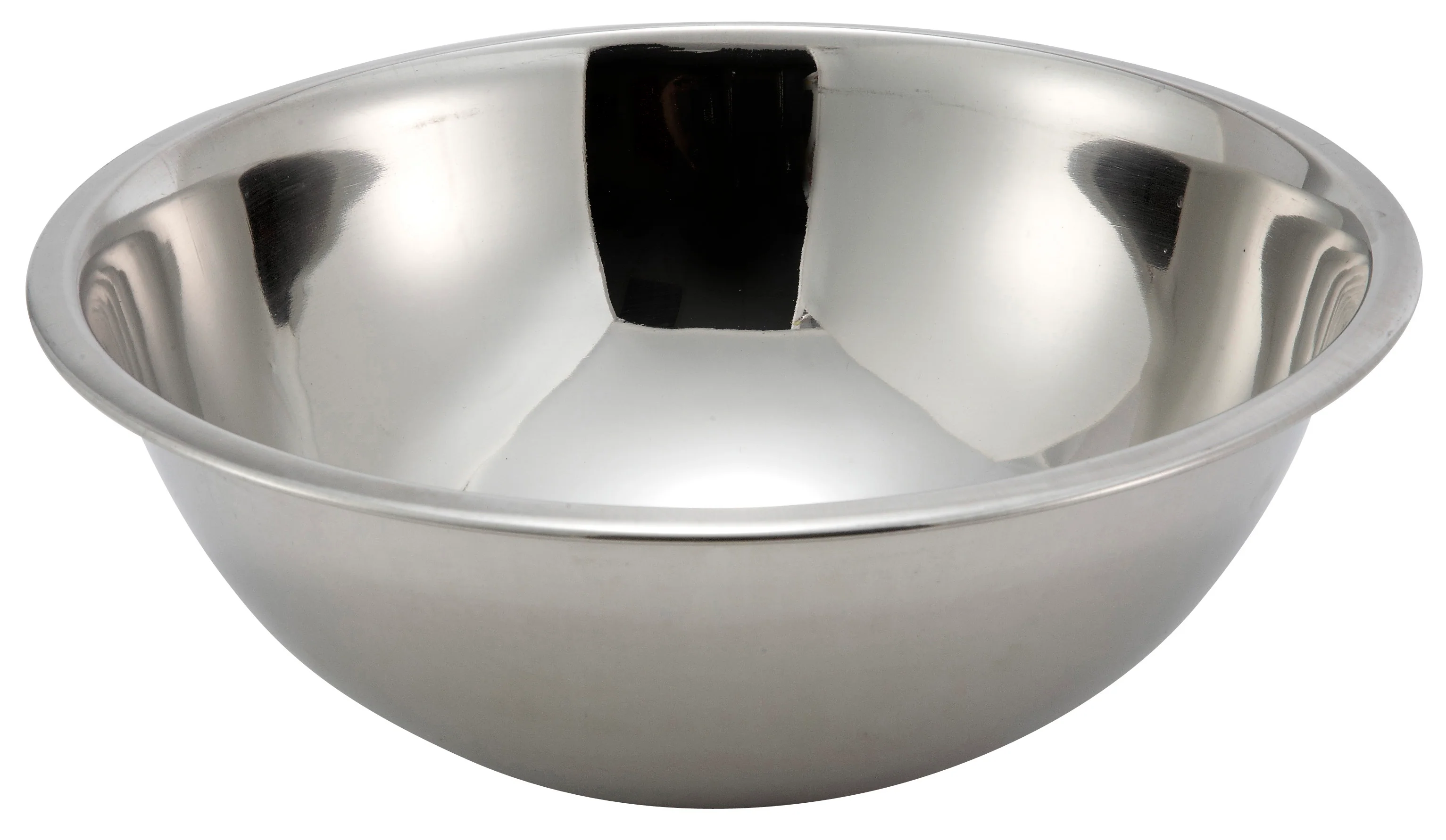 Winco 5 Quart Stainless Steel Mixing Bowl - 11.5" Diameter Economy Series