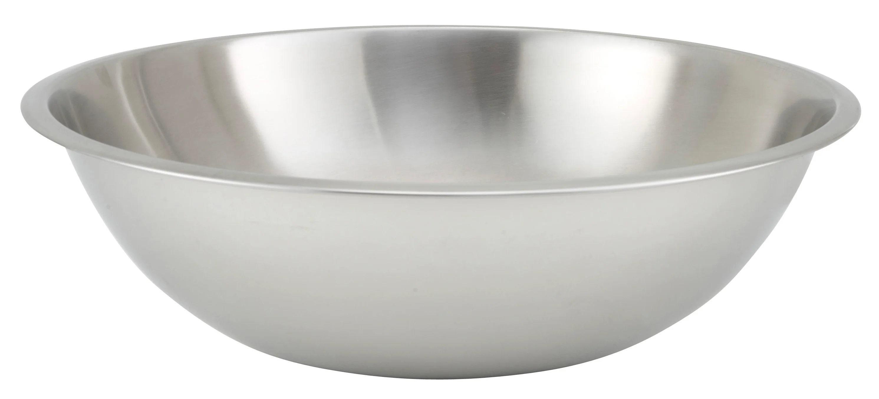 Winco MXHV-1300 13 Quart Mixing Bowl Heavy Duty Stainless Steel Round