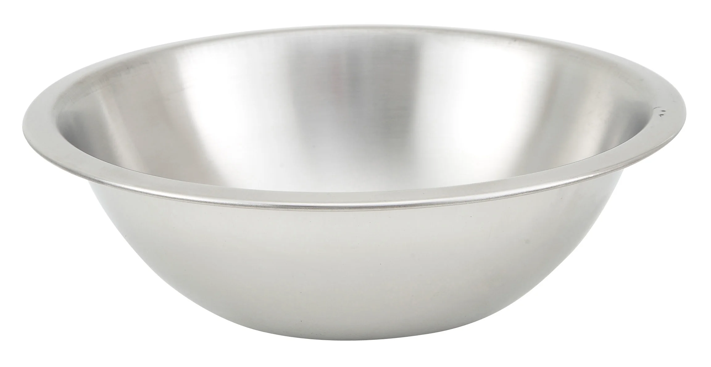 Winco MXHV-150 1-1/2 Quart Round Heavy Duty Mixing Bowl Stainless Steel - Image 2