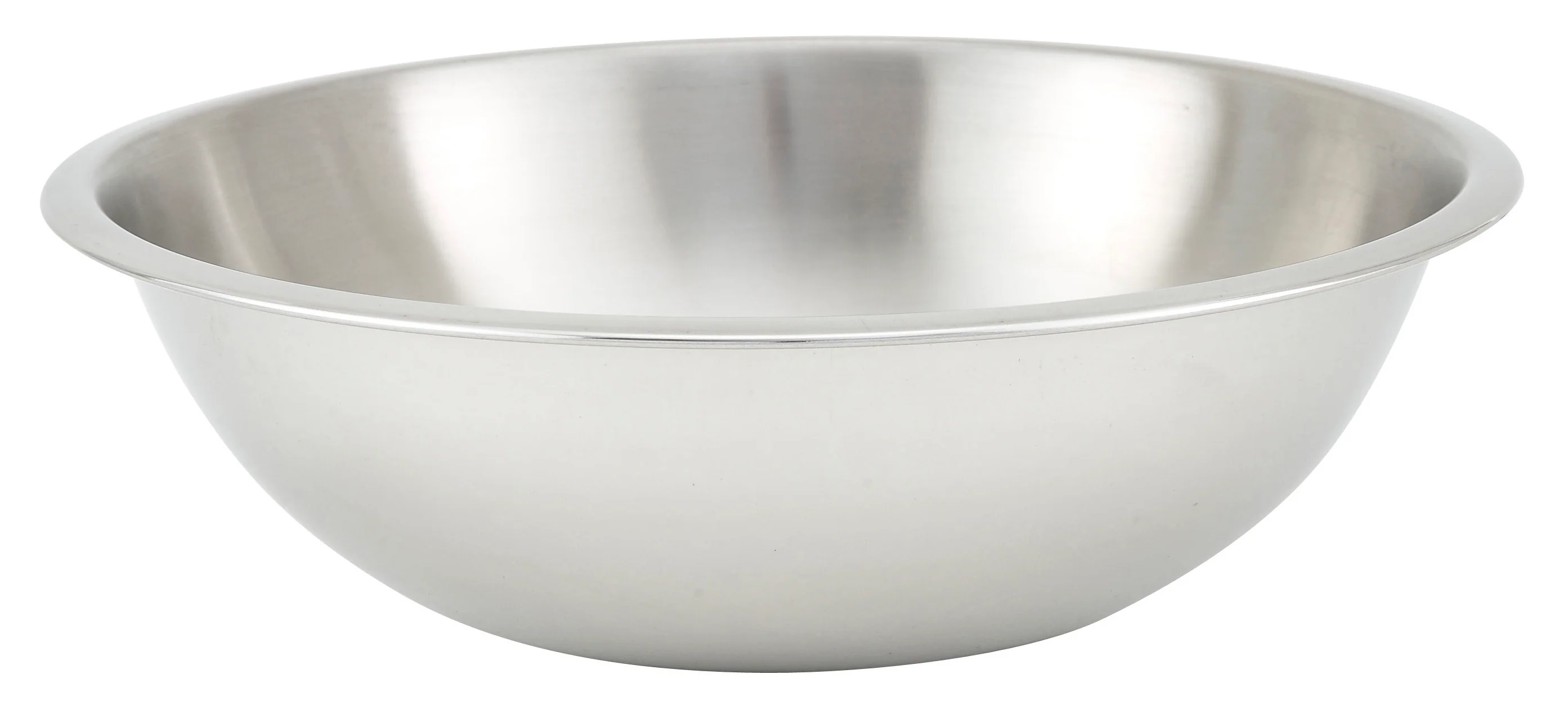 Winco MXHV-500 5 Quart Mixing Bowl Round Heavy Duty Stainless Steel