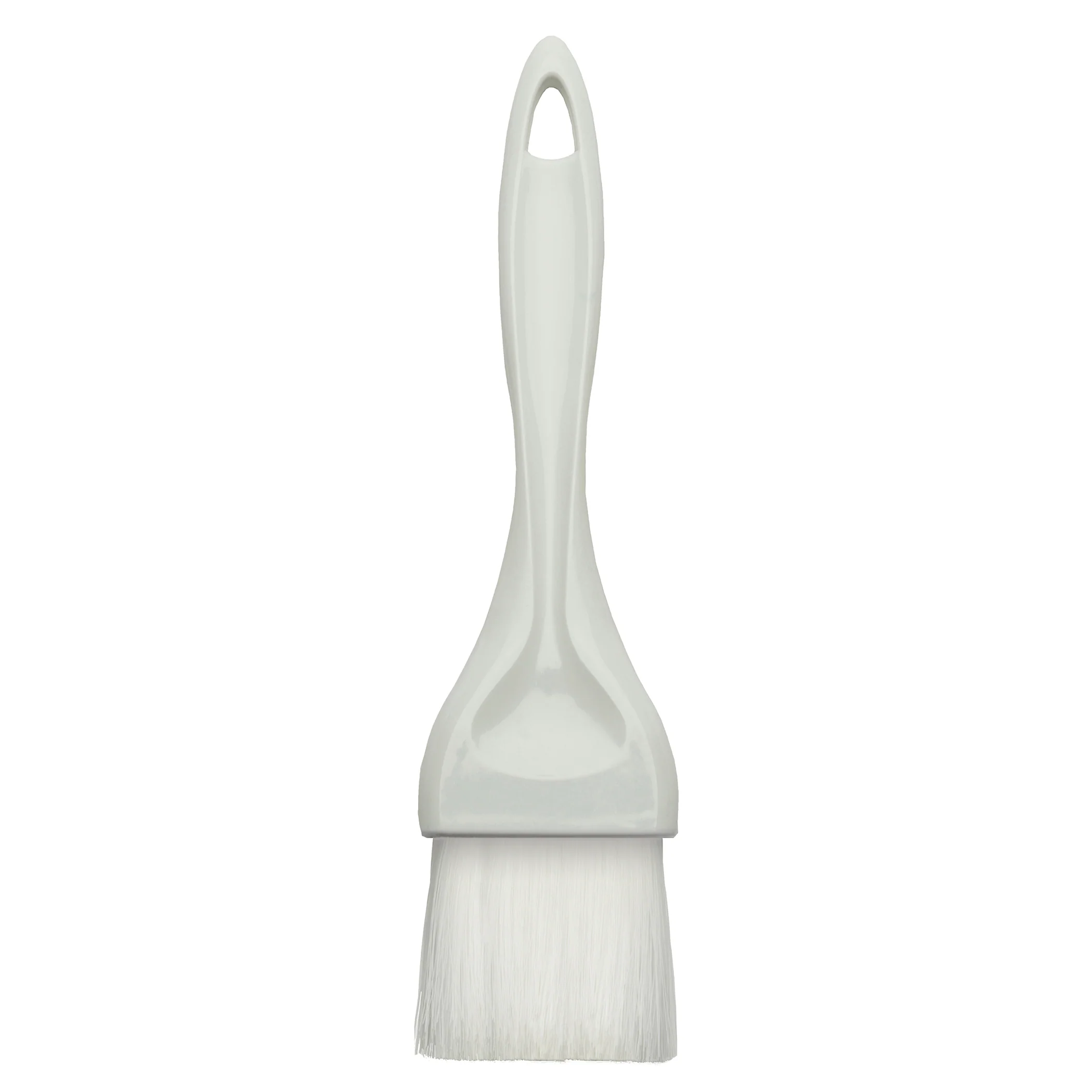 Winco NB-20 2 Inch Pastry Brush Nylon Bristles Plastic Handle White - Image 2