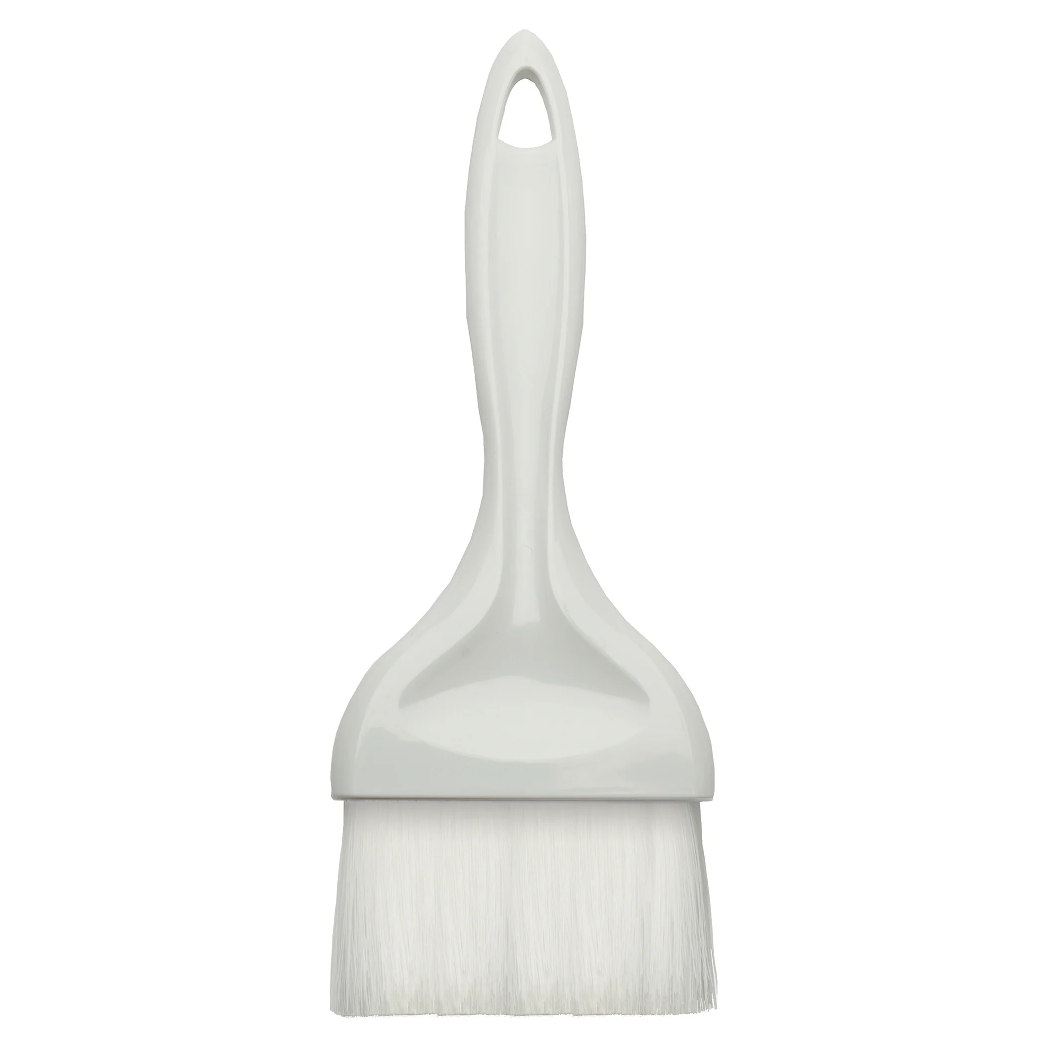 Winco NB-30 3 Inch Plastic Handle Nylon Bristles Pastry Brush White