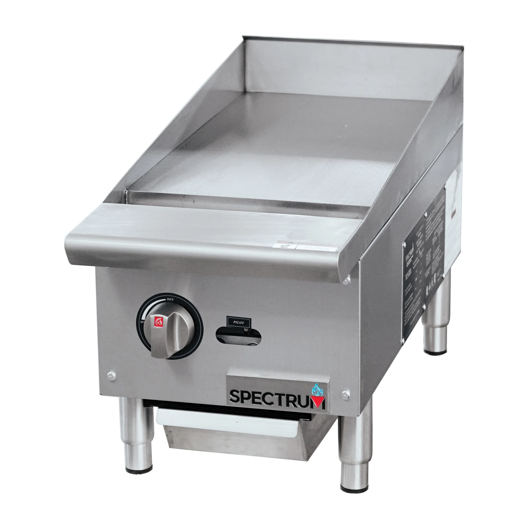 Winco NGGD-12M Spectrum™ Griddle Natural Gas Countertop