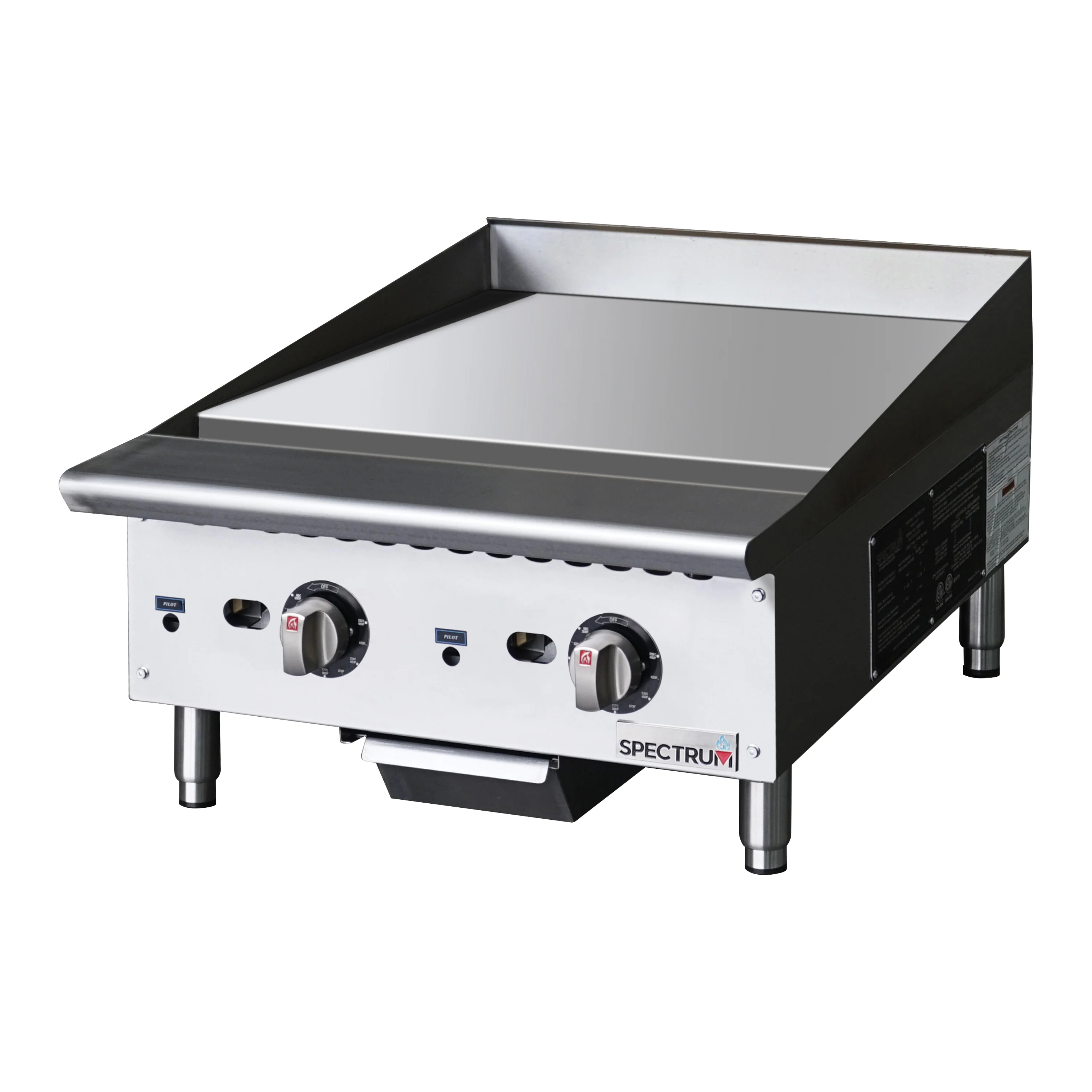 Winco NGGD-24T Spectrum™ Griddle Natural Gas Countertop