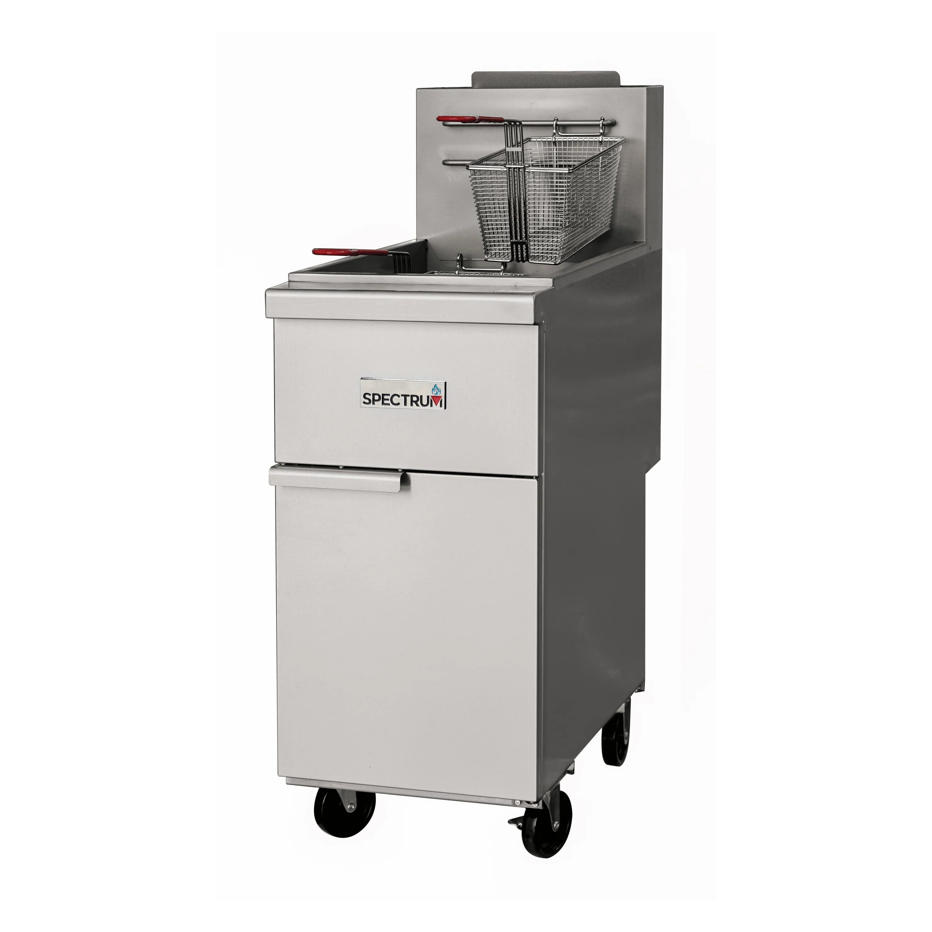 Winco NGGF-50-LP Spectrum™ Fryer Floor Model LP Gas - Image 2