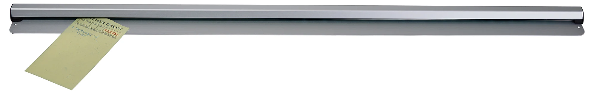 Winco ODR-36N 36 Inch Aluminum Check Minder Ticket Holder Wall or Counter Mount - Image 2