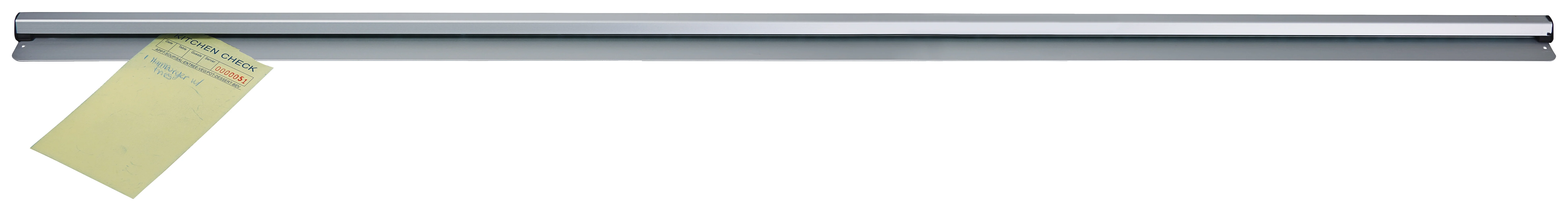 Winco ODR-60N 60 Inch Wall Or Counter Mount Check Minder Aluminum